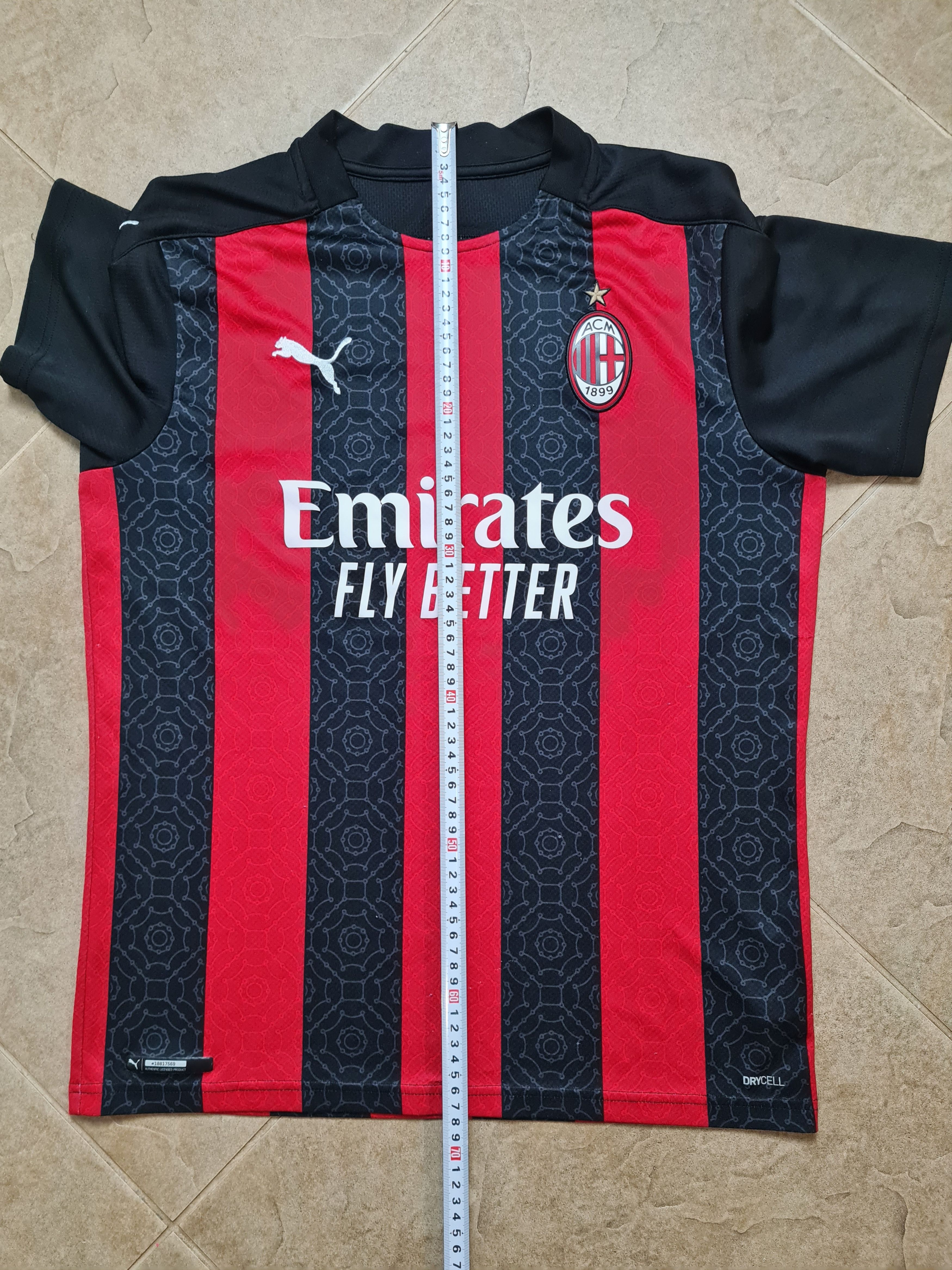 Puma AC Milan Home Puma Soccer Shirt Third Maglia Camiseta Size US M / EU 48-50 / 2 - 7 Thumbnail