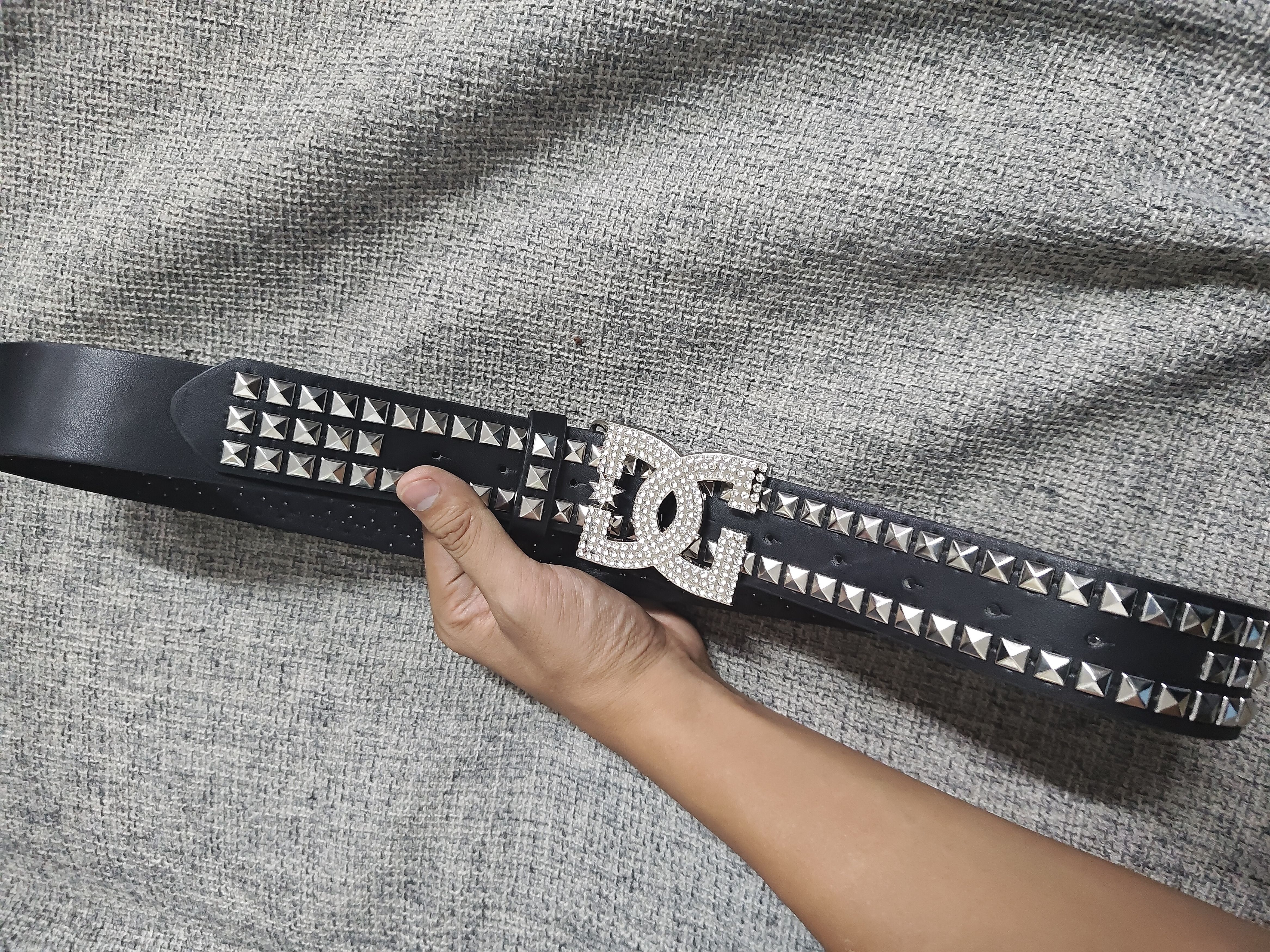 DC DC grunge diamond bling punk belt Size ONE SIZE - 2 Thumbnail