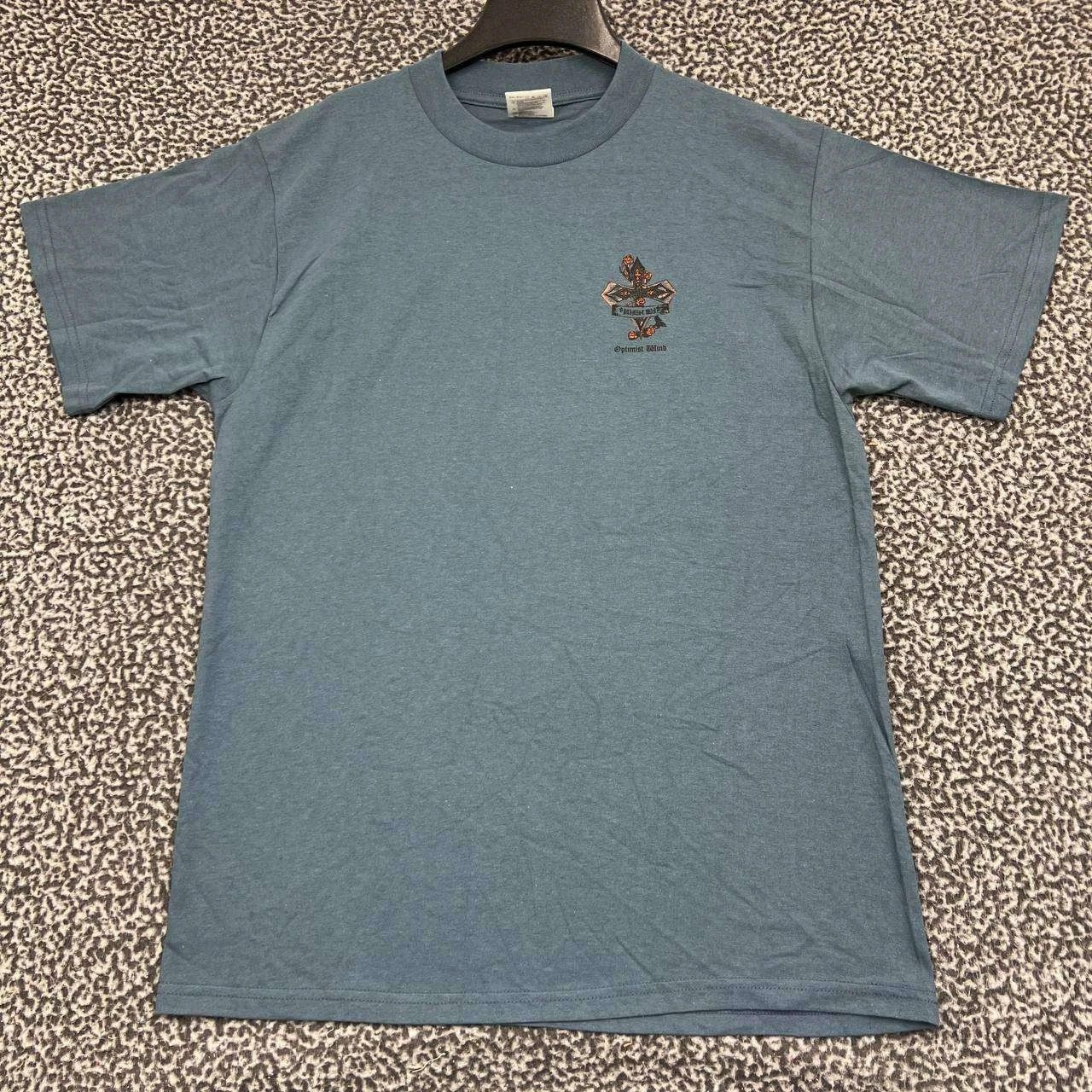 Tultex Vintage Optimist Wind Shirt Men L Crew Neck Cotton Size US L / EU 52-54 / 3 - 2 Thumbnail