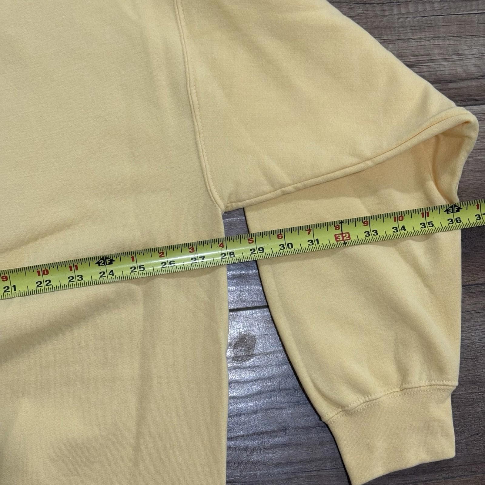 Gildan Vintage Arizona Southwestern Kokopelli Art Yellow Sweater Size US XXL / EU 58 / 5 - 9 Thumbnail