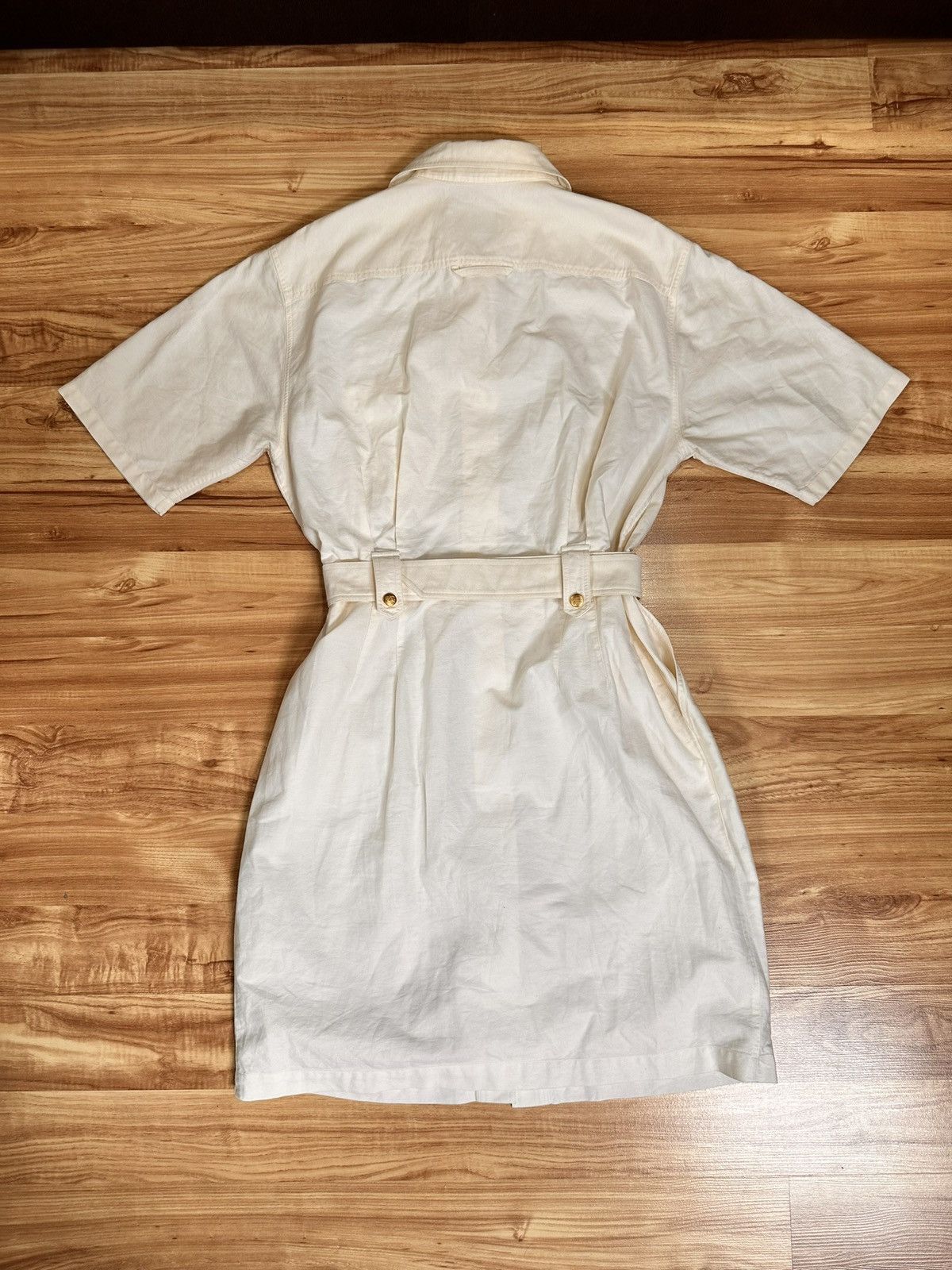 Burberry Burberry vintage white dress Size XL / US 12-14 / IT 48-50 - 10 Thumbnail