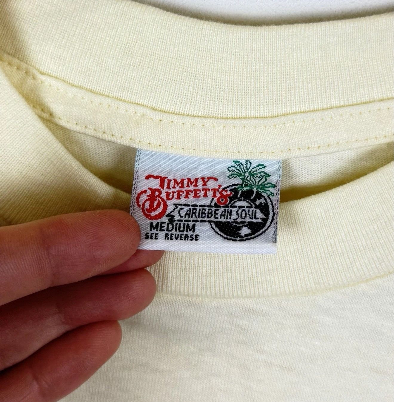 Other Vintage Jimmy Buffett Caribbean Soul T-shirt Top Made in USA Size US M / EU 48-50 / 2 - 5 Thumbnail