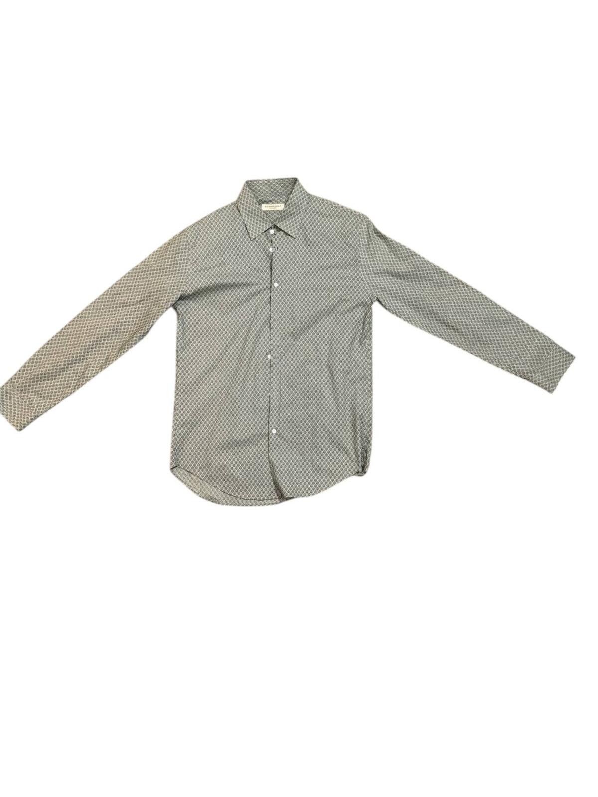 Burberry Burberry London Geometric Print Button-Down Shirt Size US M / EU 48-50 / 2 - 2 Thumbnail