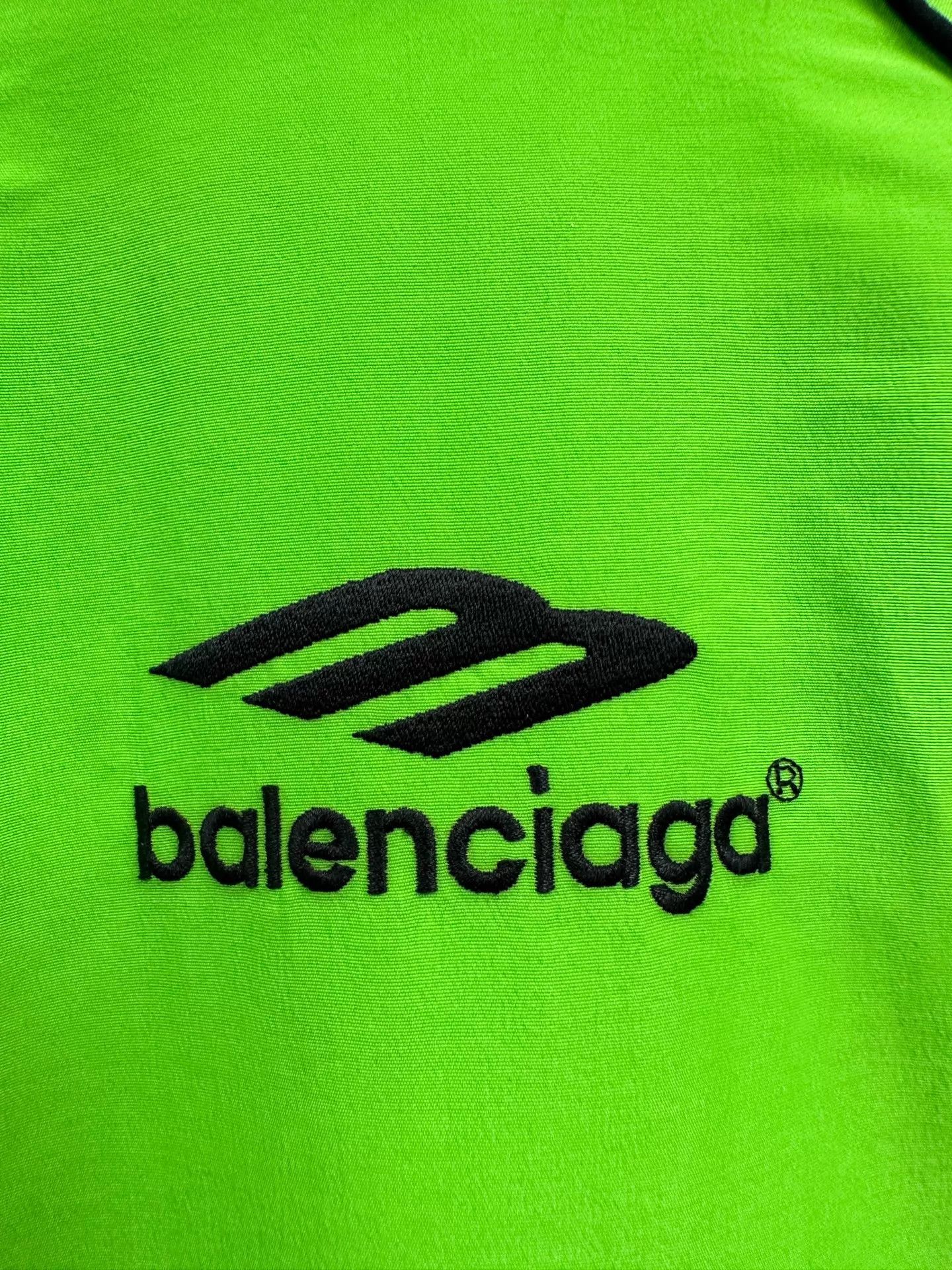 Balenciaga Balenciaga 22SS 3B Sports Fluorescent Green Colorblock Jacket Size US XS / EU 42 / 0 - 6 Thumbnail