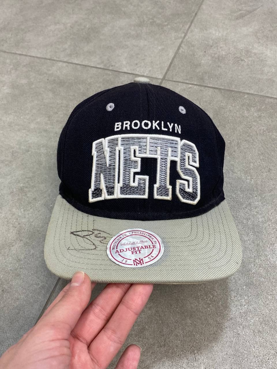Mitchell & Ness Brooklyn Nets Signature Justin Bieber Cap Size ONE SIZE - 4 Thumbnail