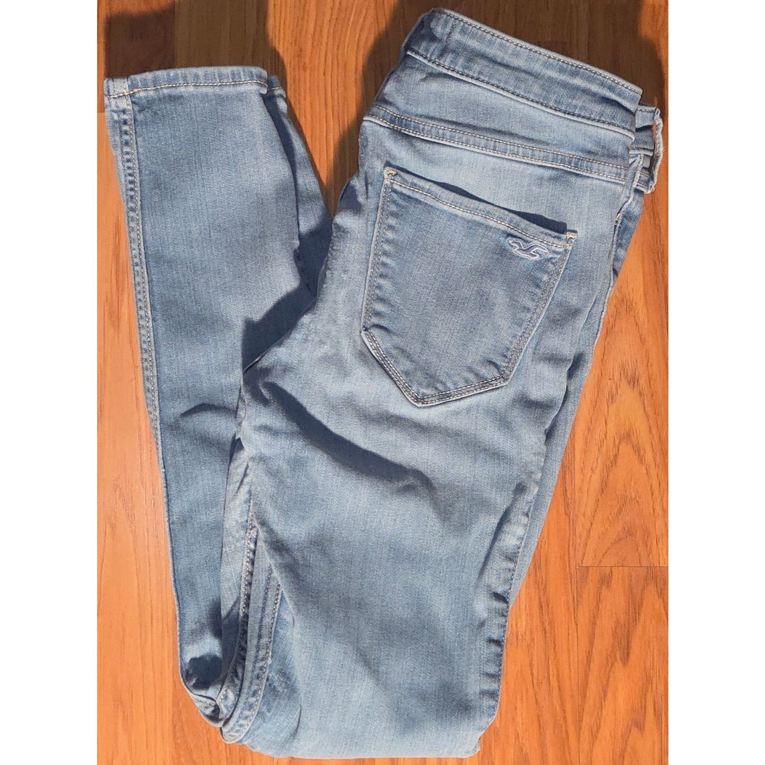 Hollister Hollister Distressed High-Rise Legging Jeans - W27 L28 Size 27" / US 4 / IT 40 - 2 Thumbnail