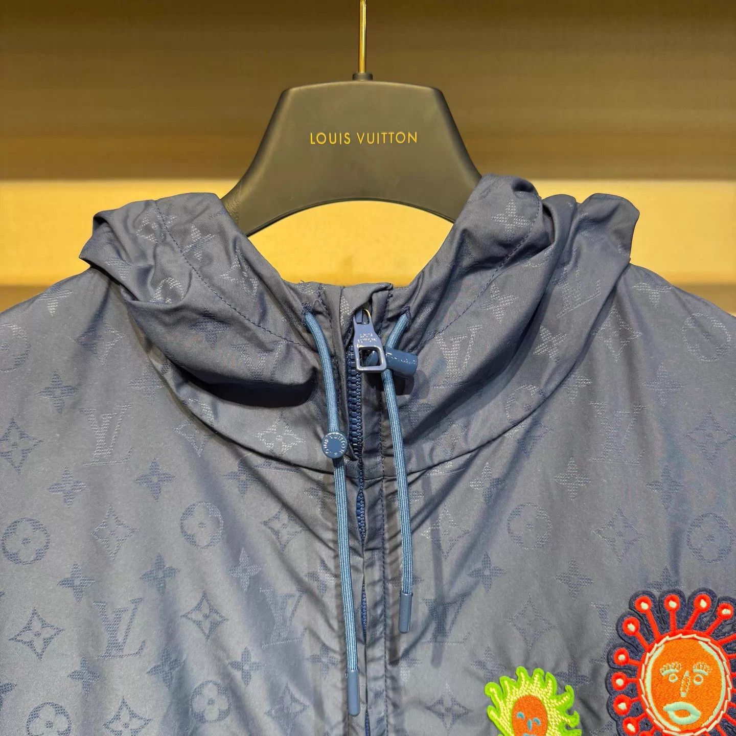 Louis Vuitton Louis Vuitton x Yayoi Kusama Blue Jacket 56 New Size US XL / EU 56 / 4 - 5 Thumbnail
