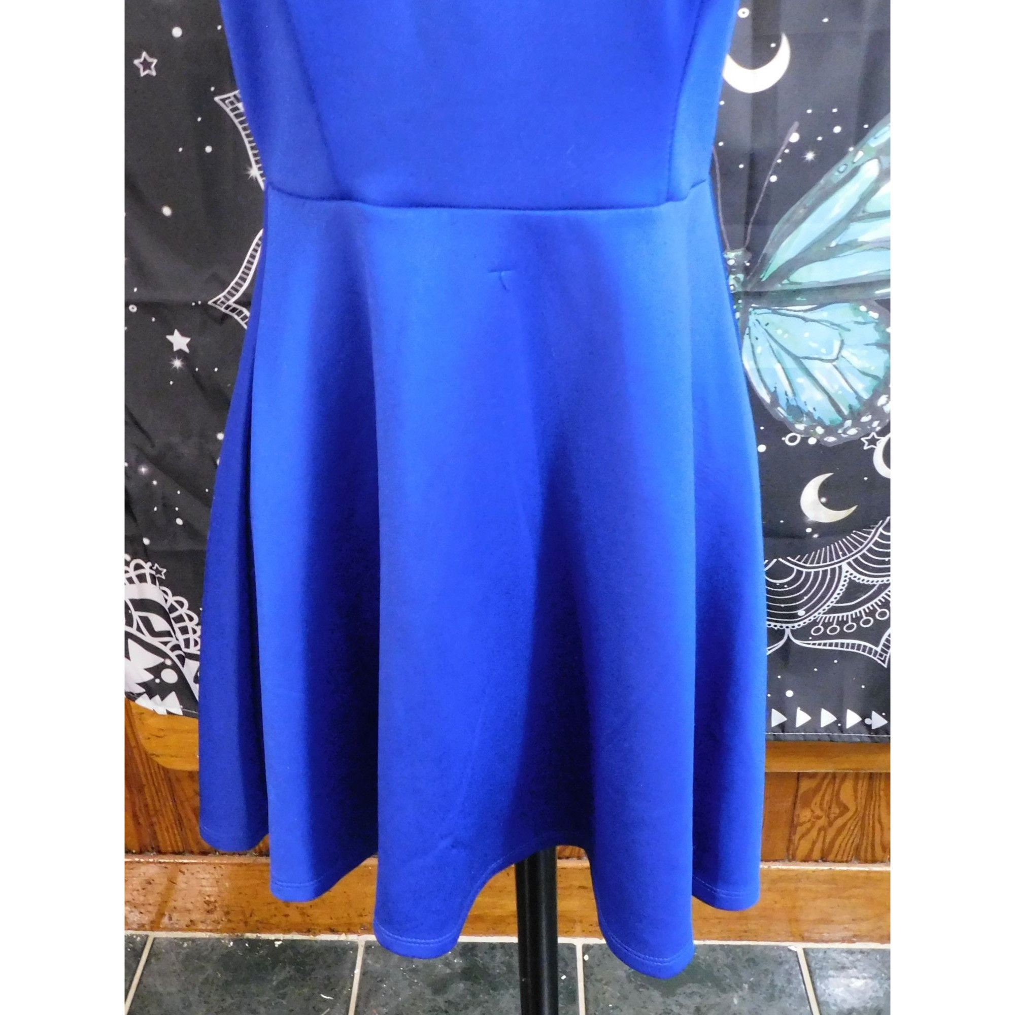 Other Trixxi Blue Cage Front Mini Dress Size 1 Size XS / US 0-2 / IT 36-38 - 4 Thumbnail