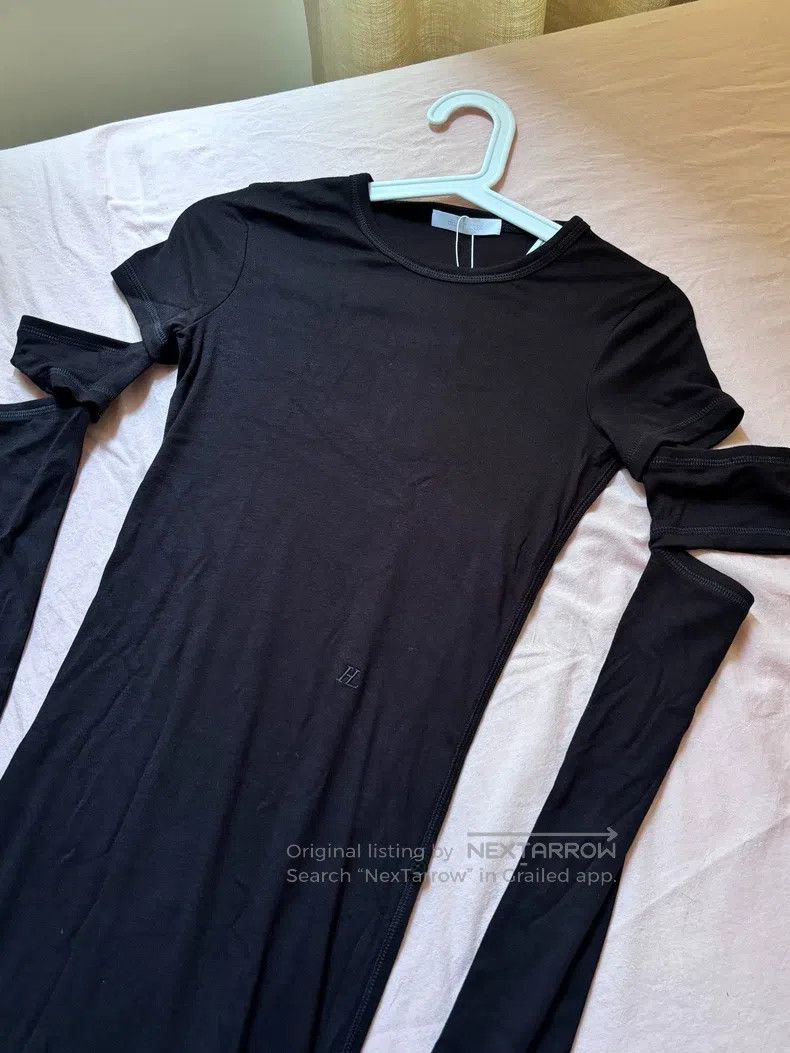 Helmut Lang Helmut Lang Women's Long-Sleeve Dress Modern Sexy Cut-Out Size XS / US 0-2 / IT 36-38 - 3 Thumbnail