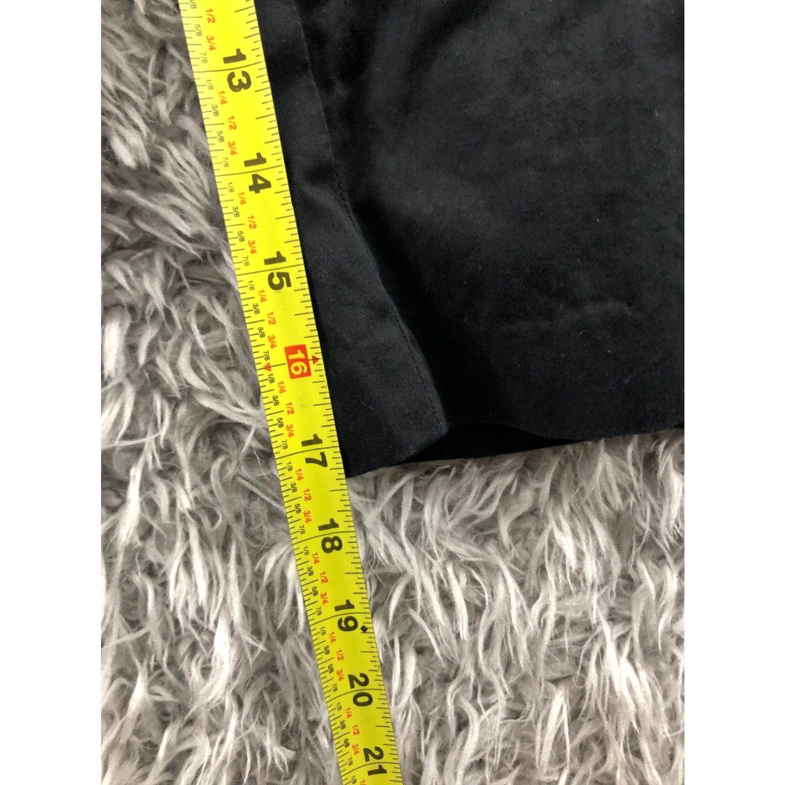 Vintage Lane Bryant Womens Capri Pants Size 14 Black Hook Eye Mid Rise Size 36" / US 14 / IT 50 - 3 Thumbnail