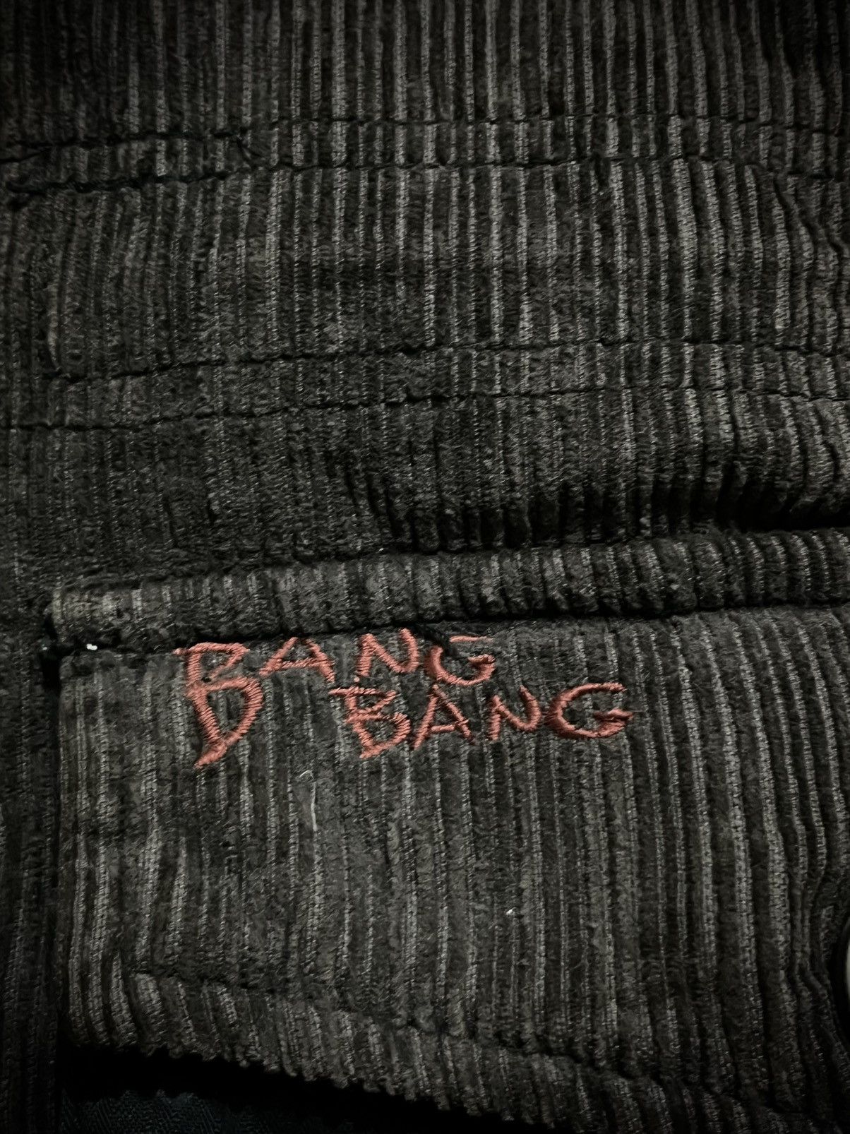 Japanese Bang Bang Bondage Corduroy Fur Jacket