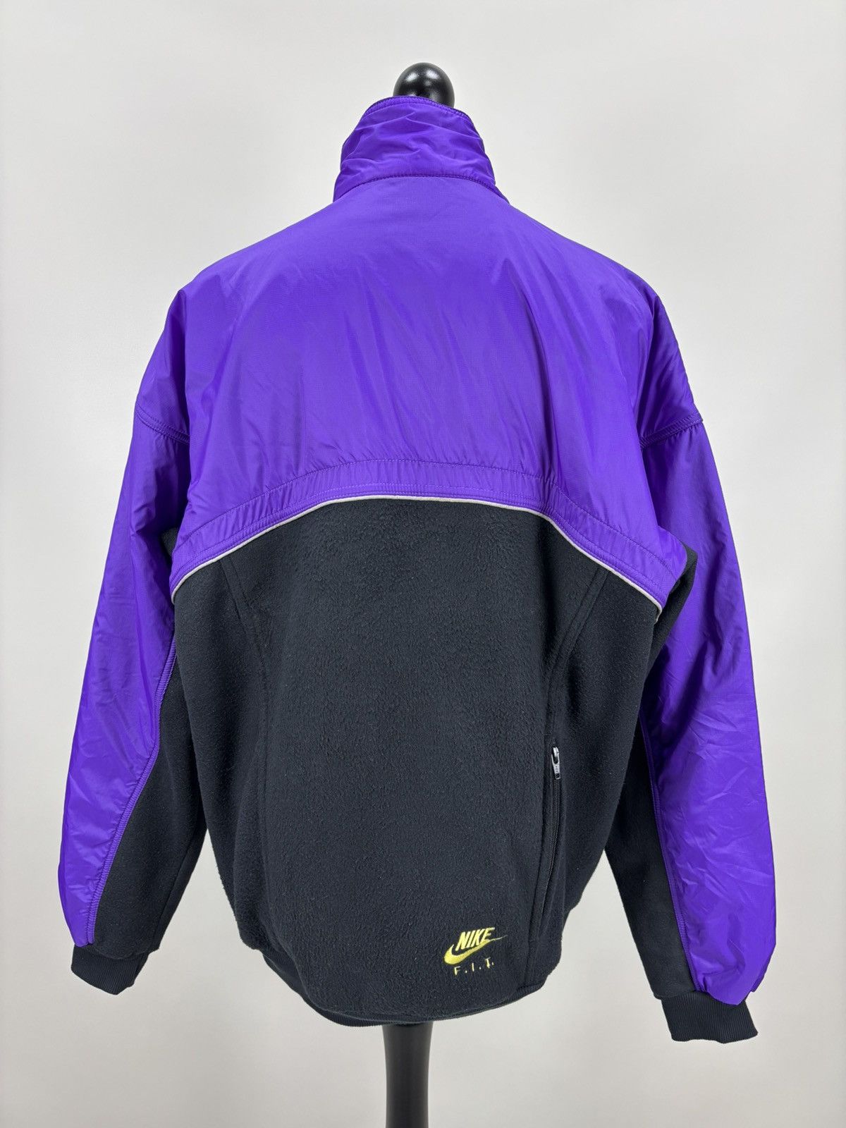 Nike × Vintage Mens vintage fleece jacket Nike F.I.T Size XL Size US XL / EU 56 / 4 - 9 Thumbnail