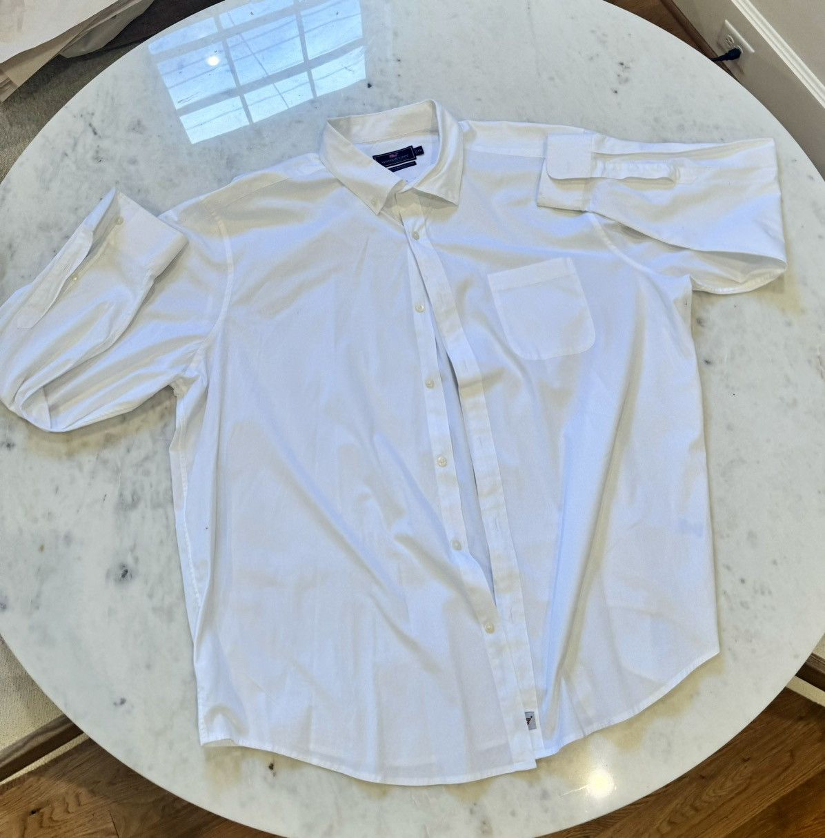 Vineyard Vines Vineyard Vines Classic Fit Murray Shirt XXL - White, New Size US XXL / EU 58 / 5 - 2 Thumbnail