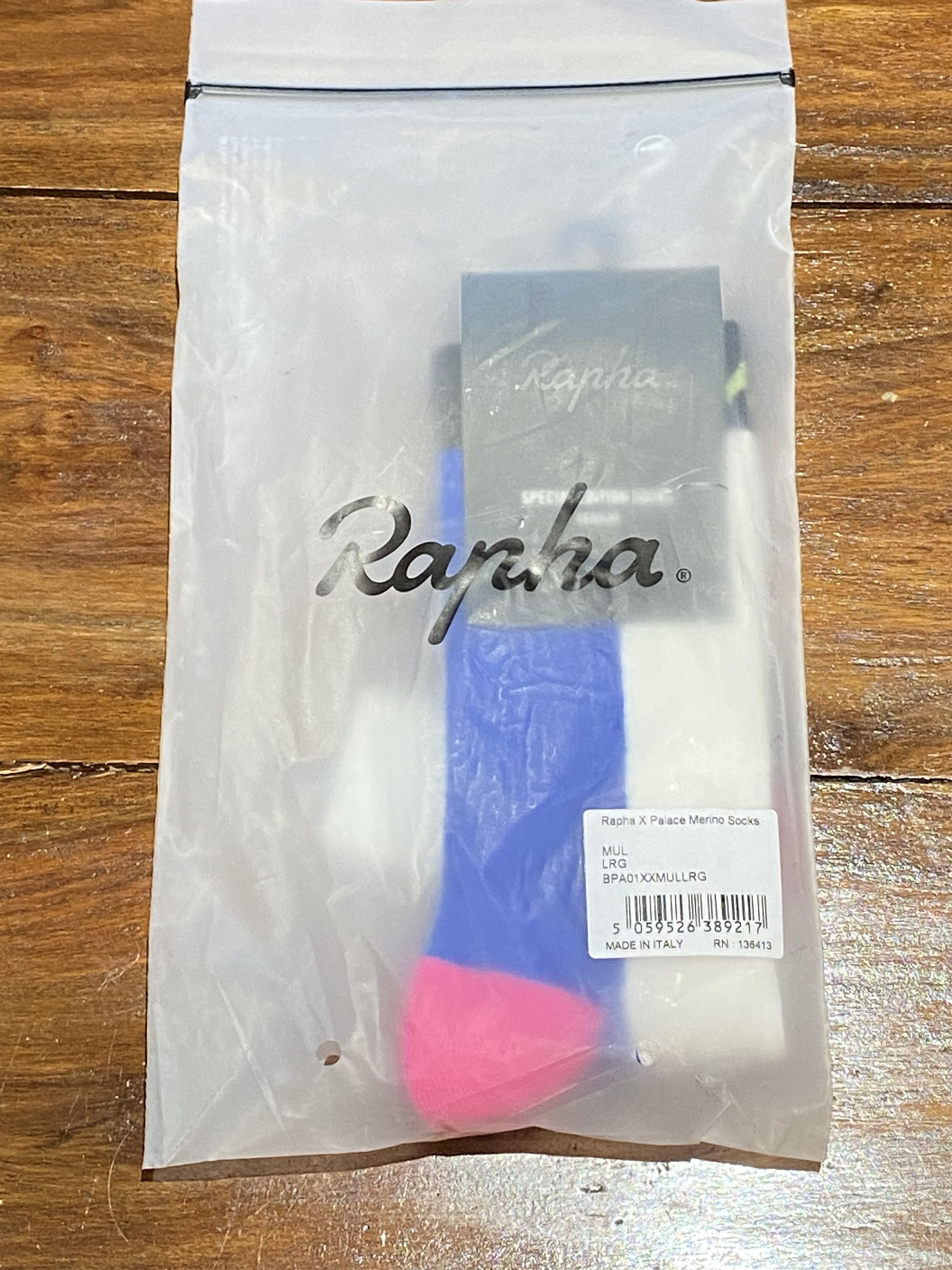 Palace × Rapha Palace Rapha Merino Socks Size 42 - 3 Thumbnail