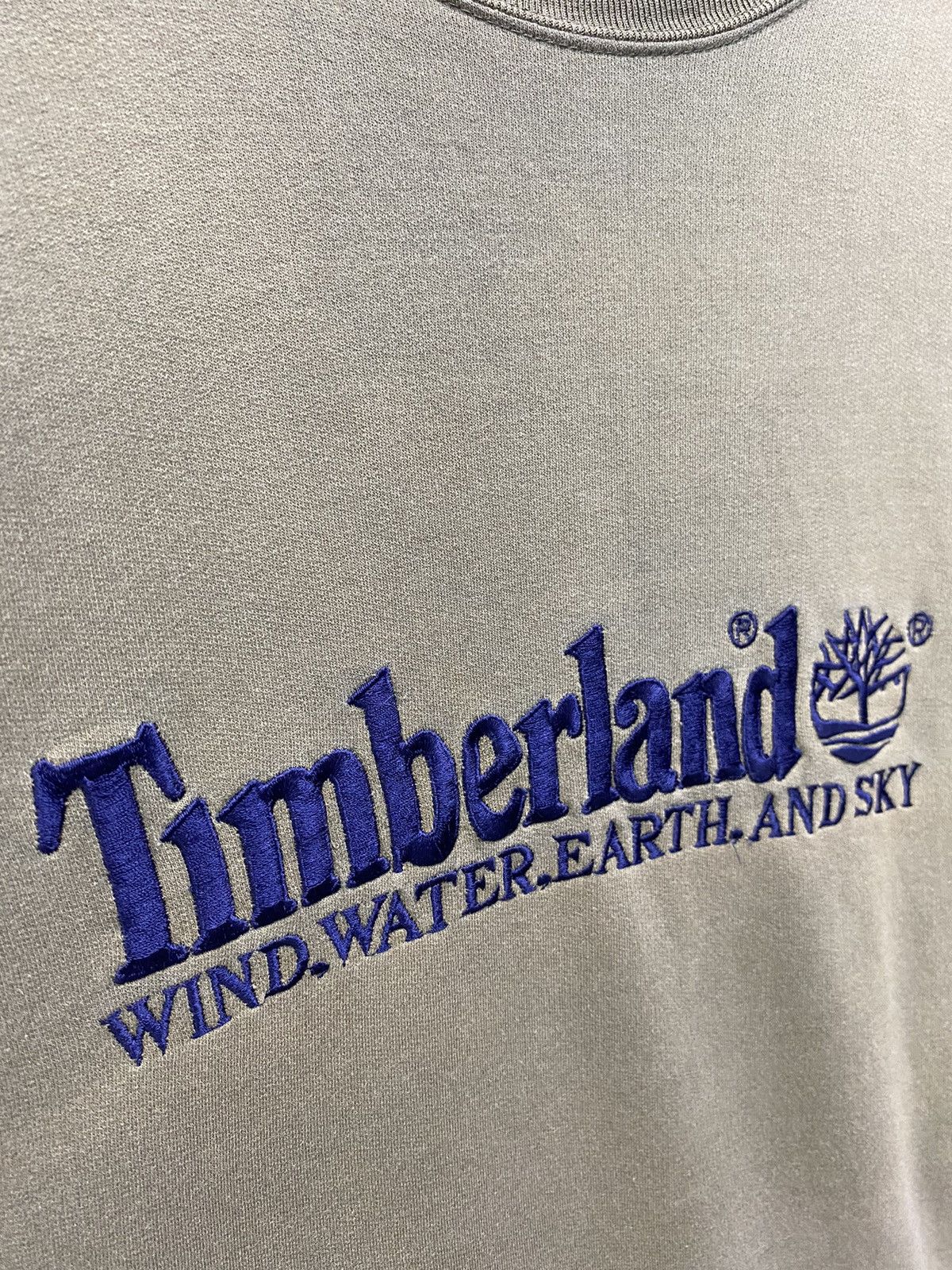 Timberland Vintage Timberland Sweatshirt Spellout Sun Faded Size M Size US M / EU 48-50 / 2 - 8 Thumbnail