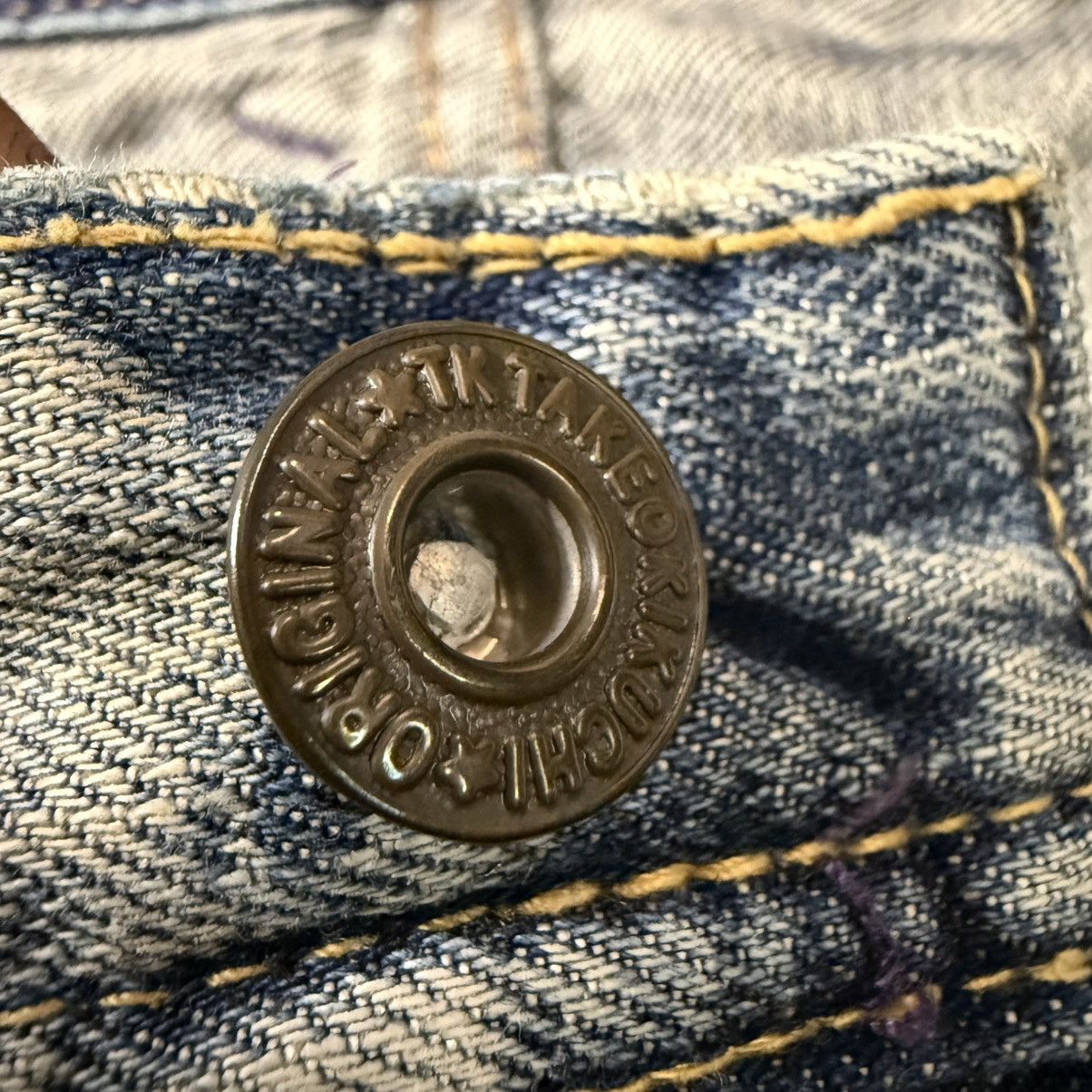 Japanese Brand 🔥🇯🇵 Japanese Distressed Takeo Kikuchi Denim Size US 31 - 15 Thumbnail