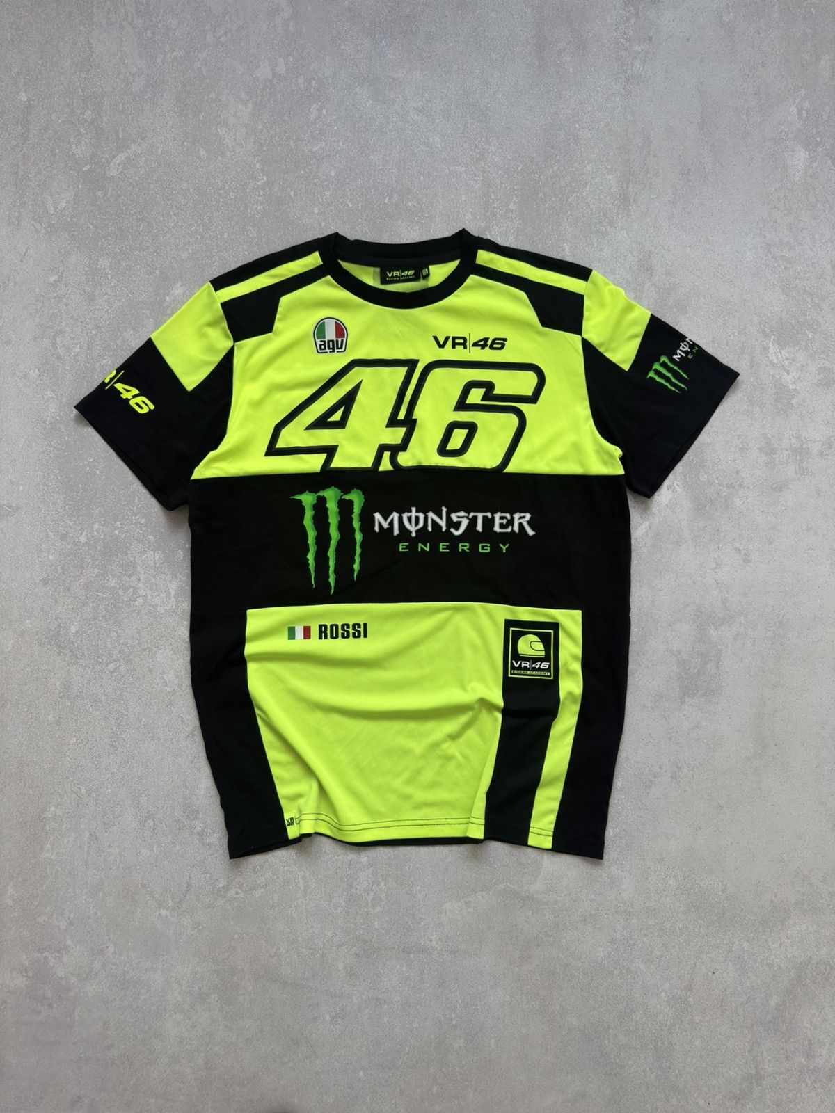 NASCAR Valentino Rossi VR46 Monster Energy Apparel Racing Shirt Size US XL / EU 56 / 4 - 1 Thumbnail