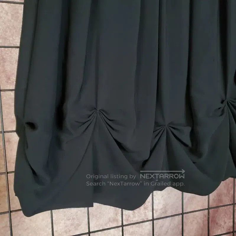 Other Lanvin Black Polyester Women's Half Skirt . Size 23" - 8 Thumbnail