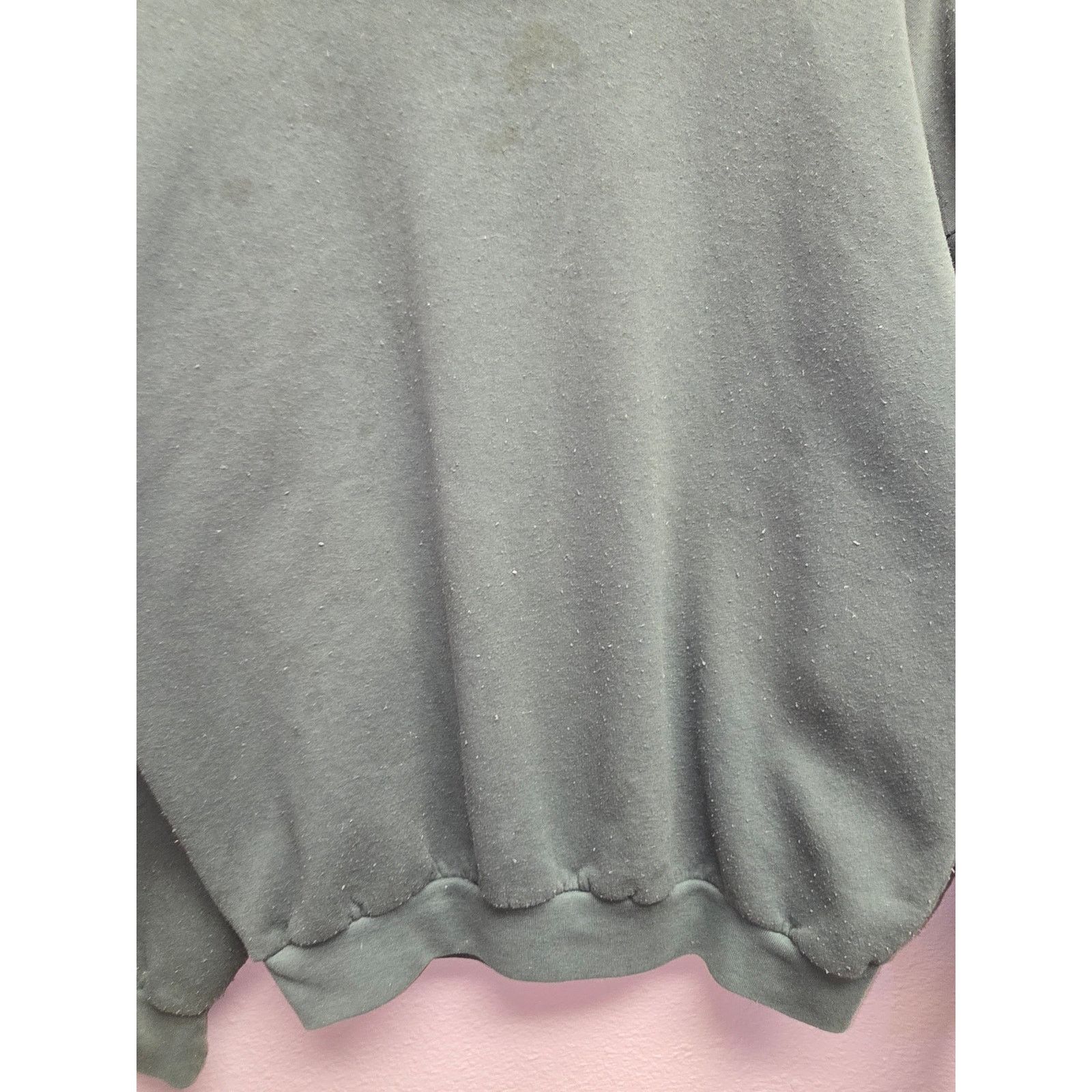 Logo Athletic × Vintage Vintage Green Blank Sweatshirt Logo Athletic XL 90s Crewneck Size US XL / EU 56 / 4 - 2 Thumbnail