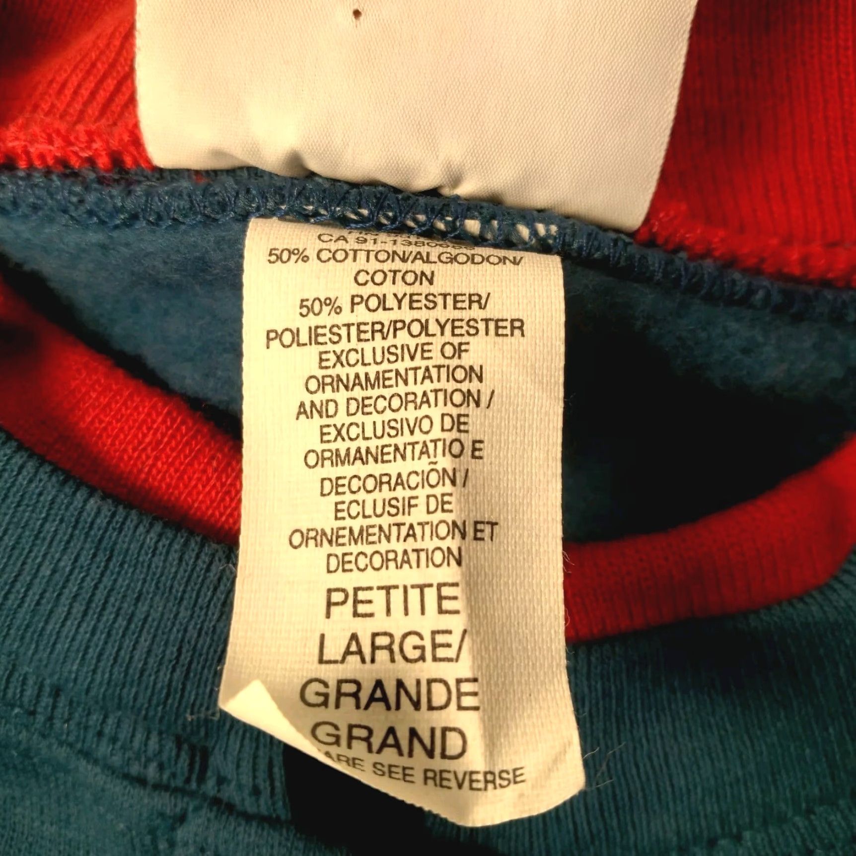 Vintage VINTAGE Morning Sun Sweatshirt Cardigan Petite PL Blue Cardinal Bird Activewear Womens Size L / US 10 / IT 46 - 5 Thumbnail