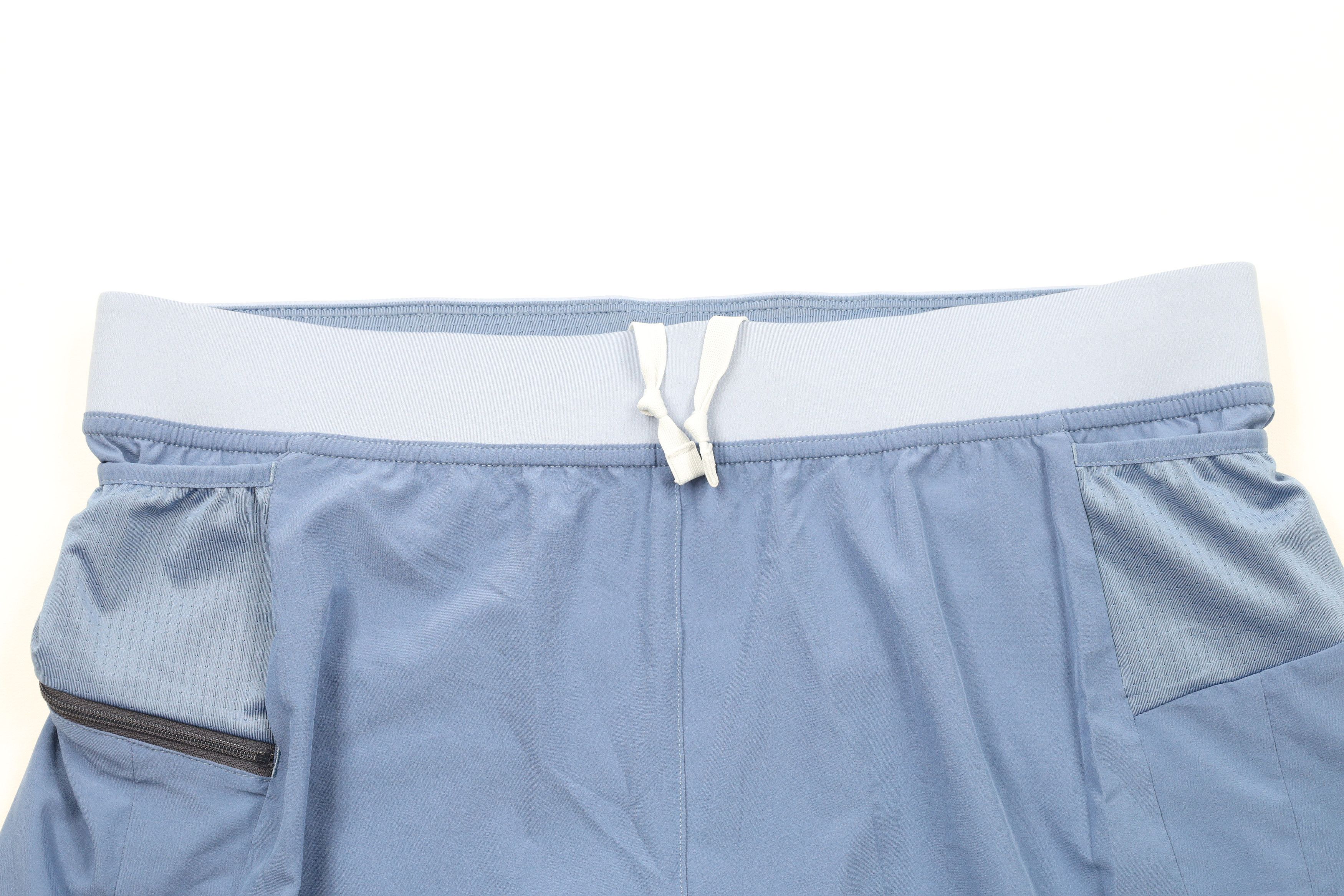Brooks × Vintage Brooks Running 2 In 1 Lined Running Jogging Shorts Blue 7" Size US 32 / EU 48 - 2 Thumbnail