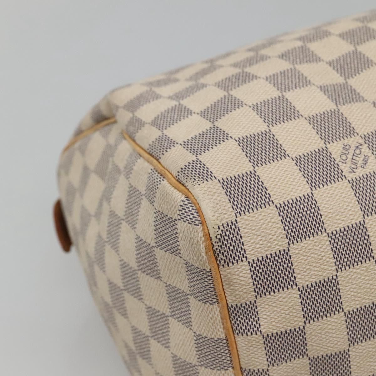 Louis Vuitton LOUIS VUITTON Damier Azur Speedy 30 Hand Bag N41533 Size ONE SIZE - 16 Thumbnail
