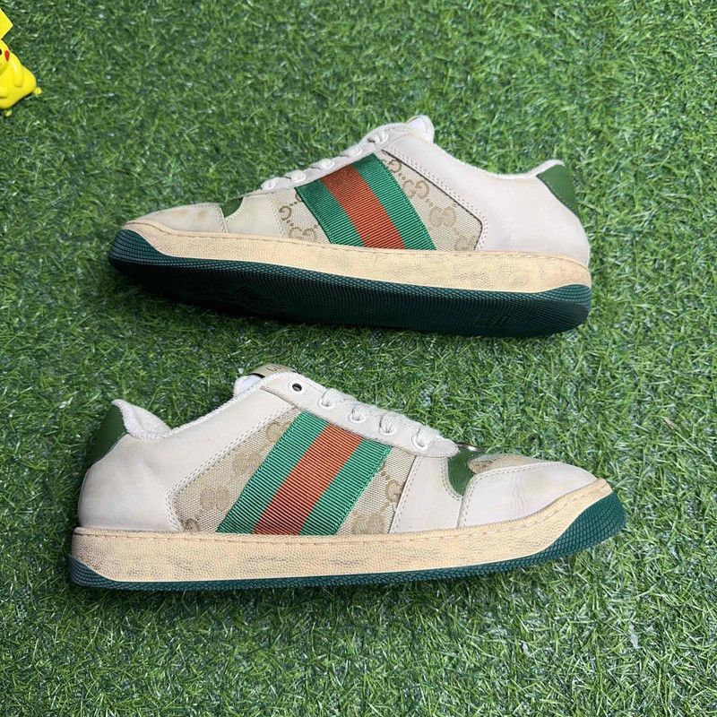 Gucci Gucci Screener Vintage Sneaker for Men - Size US 8 / EU 41 - 5 Thumbnail