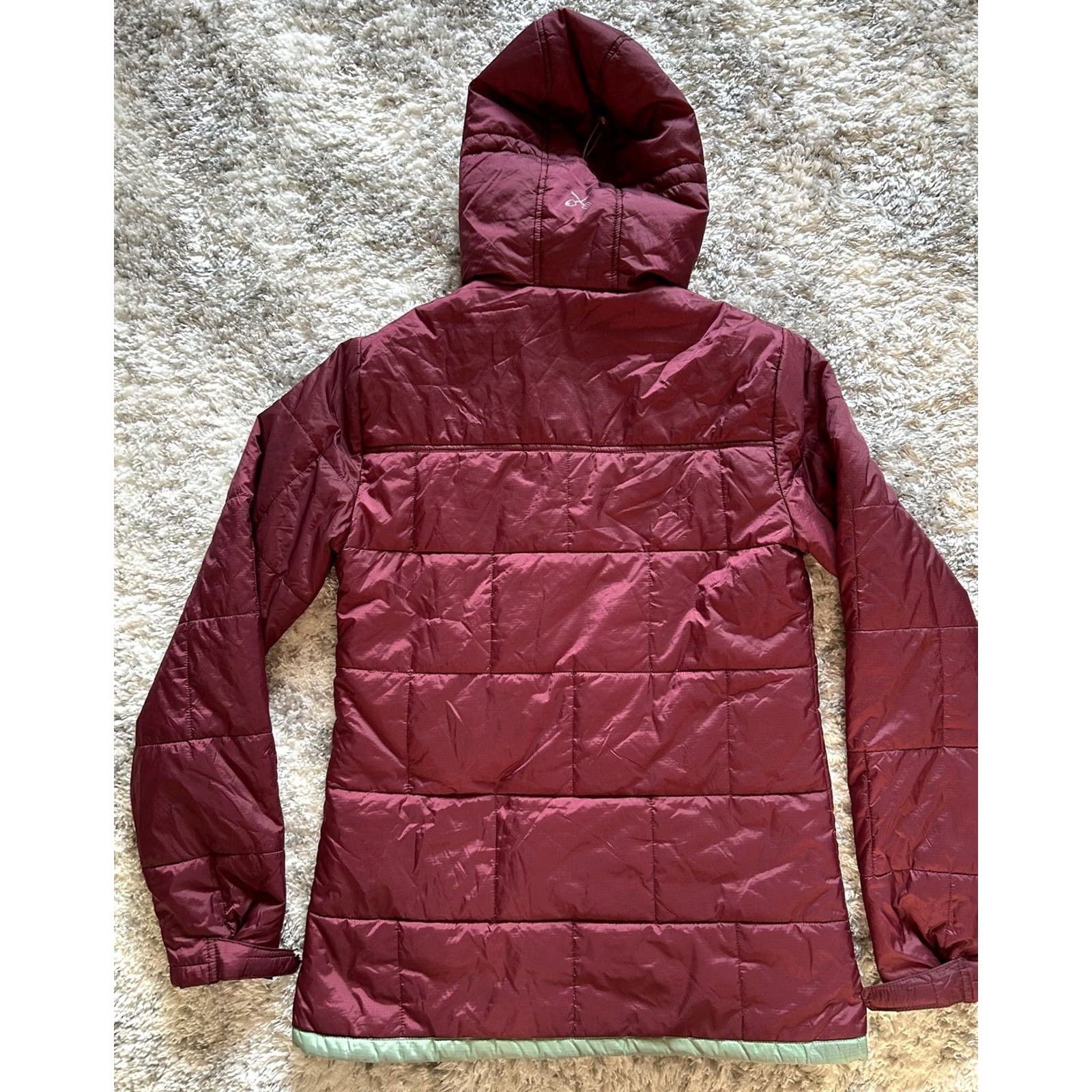 Camper VINTAGE CoalaTree Jacket Womens Large Camper Hooded Jacket Coat Red Green Casual Size L / US 10 / IT 46 - 2 Thumbnail