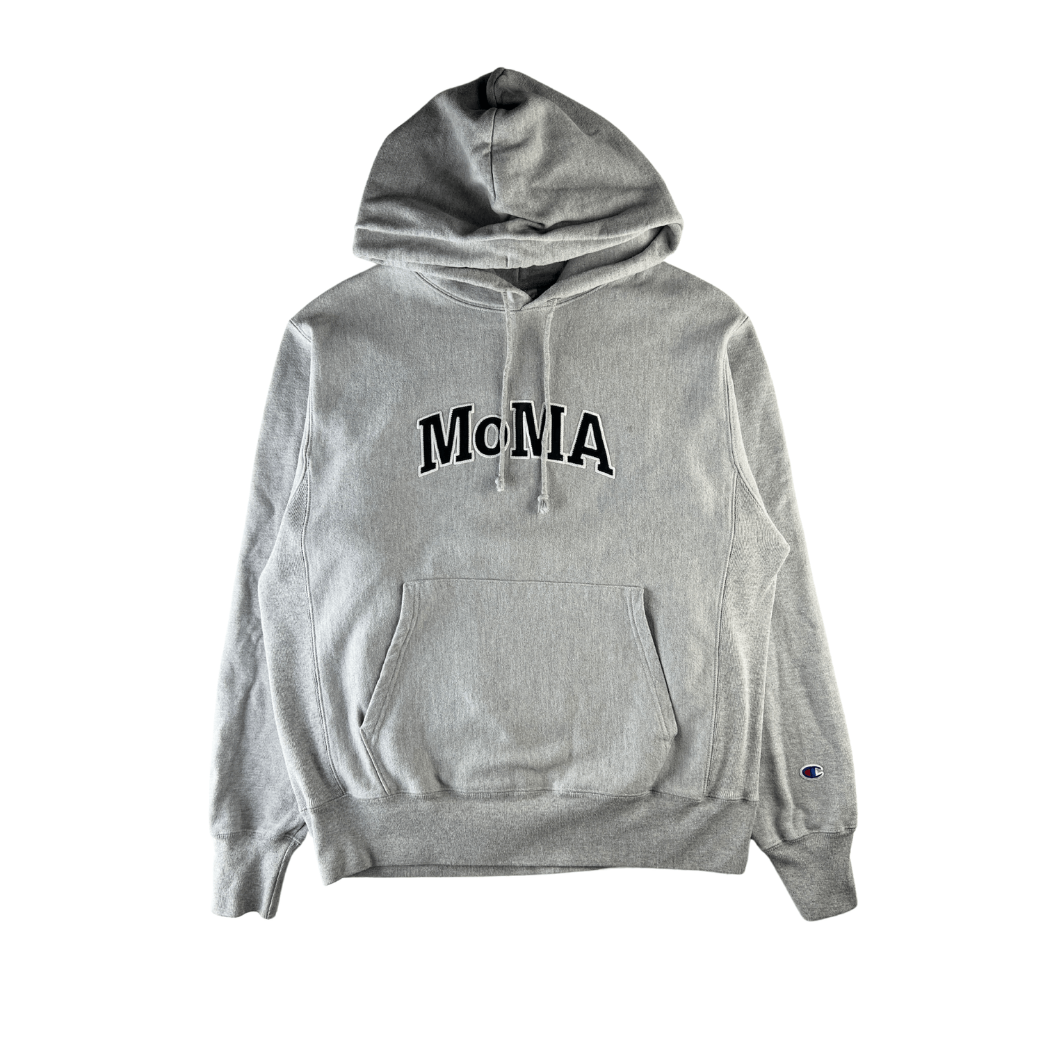 MoMA MoMa Grey Black Logo Hoodie Size US M / EU 48-50 / 2 - 2 Thumbnail
