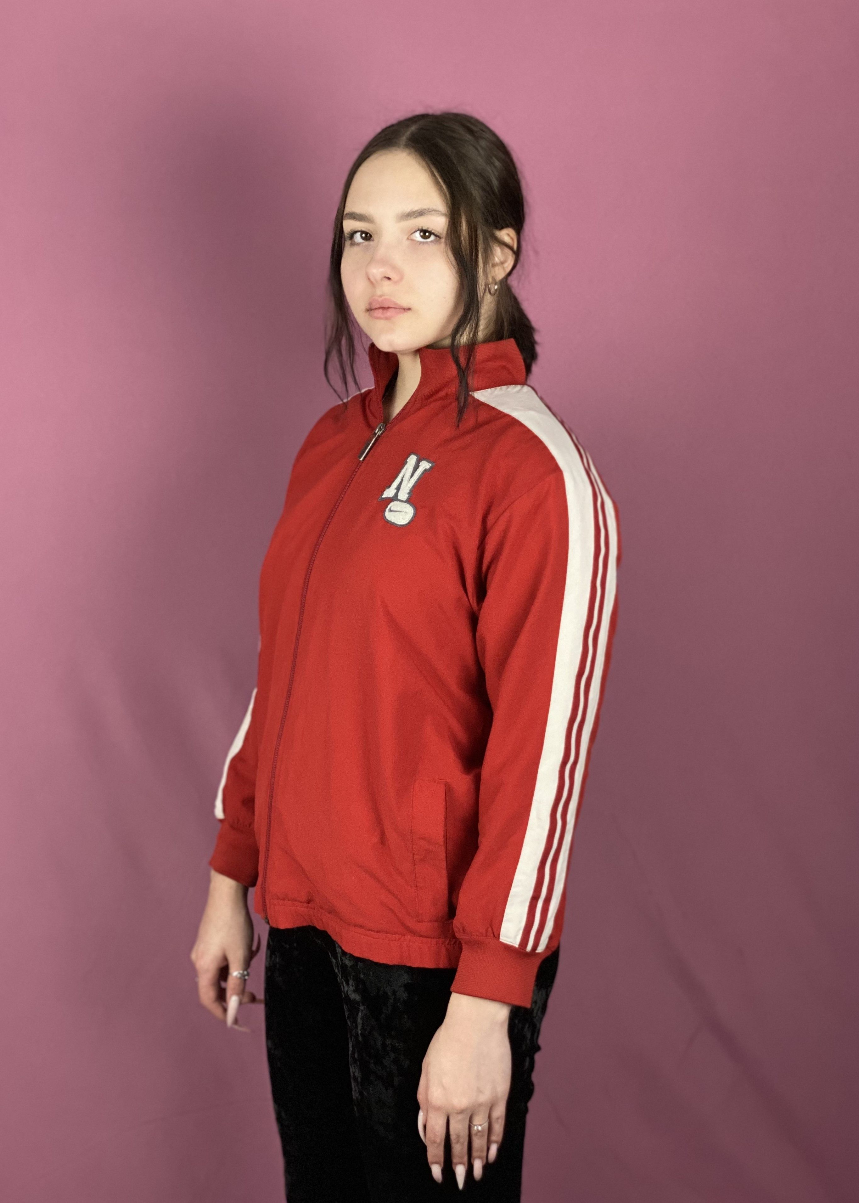 Nike × Vintage Nike Vintage Girls Track Jacket - US 14-16 Size L / US 10 / IT 46 - 2 Thumbnail