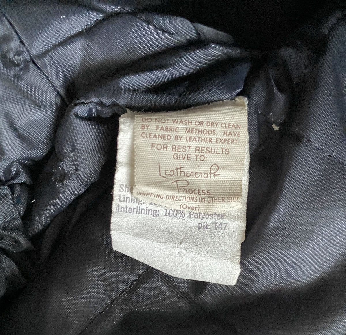 Cooper Vintage Brand Cooper Double Collar Leather Jacket 1970s Size US M / EU 48-50 / 2 - 13 Thumbnail