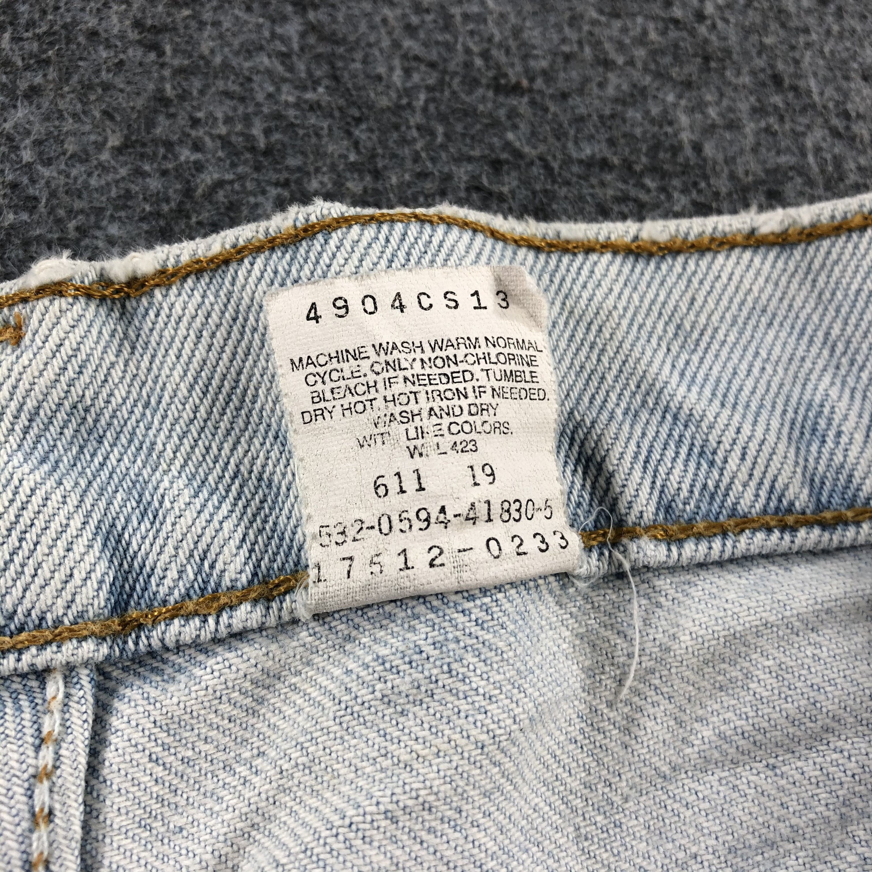 Levi's 90s Vintage Light Wash Levis 512 Jeans-J2319 Size US 29 - 12 Thumbnail