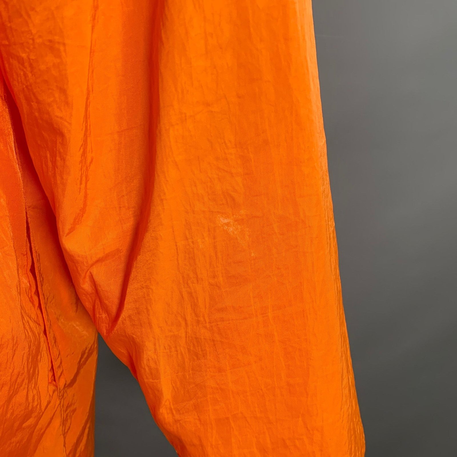 Frankie Shop Size L Orange Polyester Button Down Collar Oversized Shirt Size US L / EU 52-54 / 3 - 5 Thumbnail