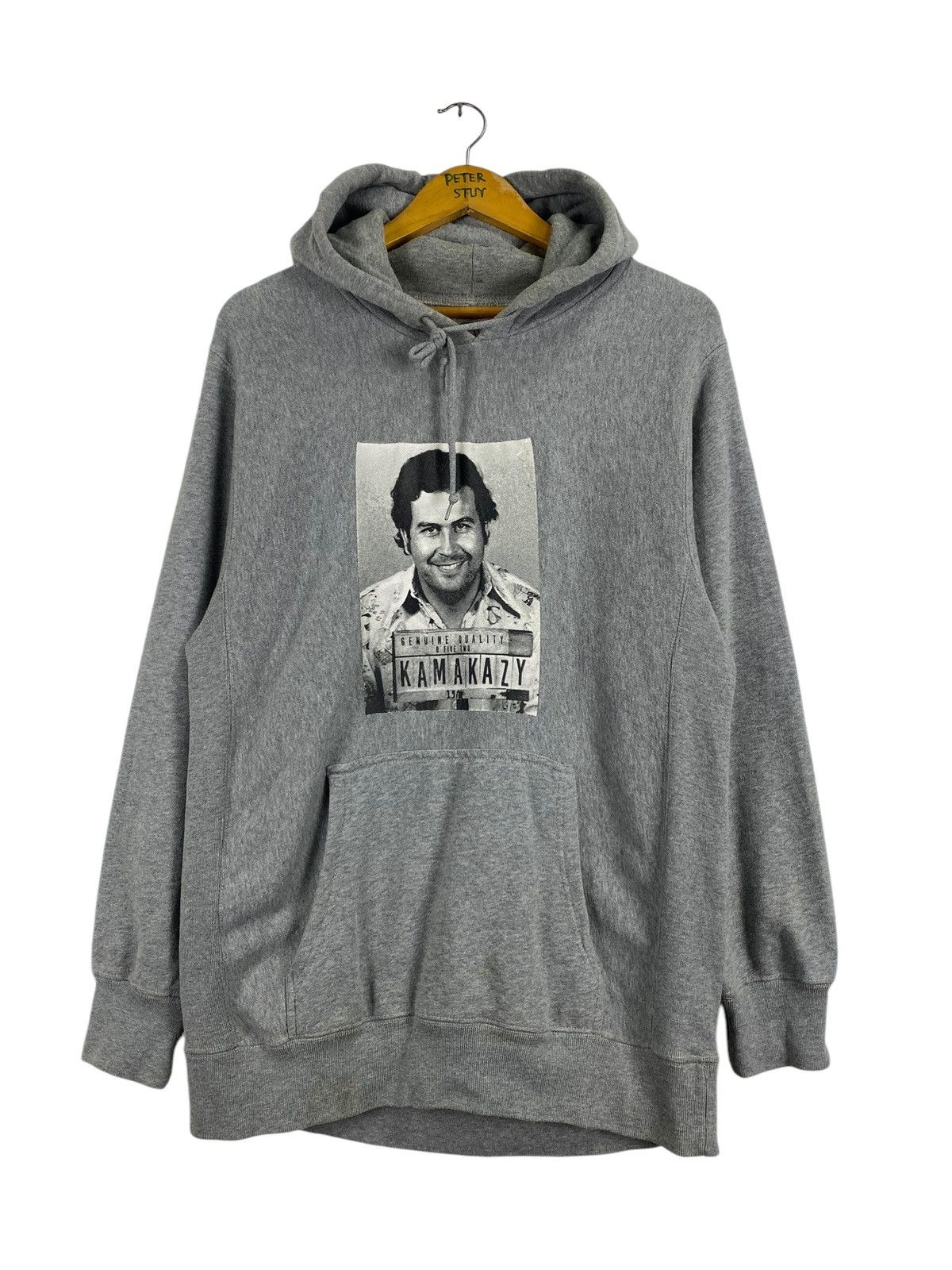 Vintage Vintage Pablo Escobar Hoodies Size US M / EU 48-50 / 2 - 1 Thumbnail
