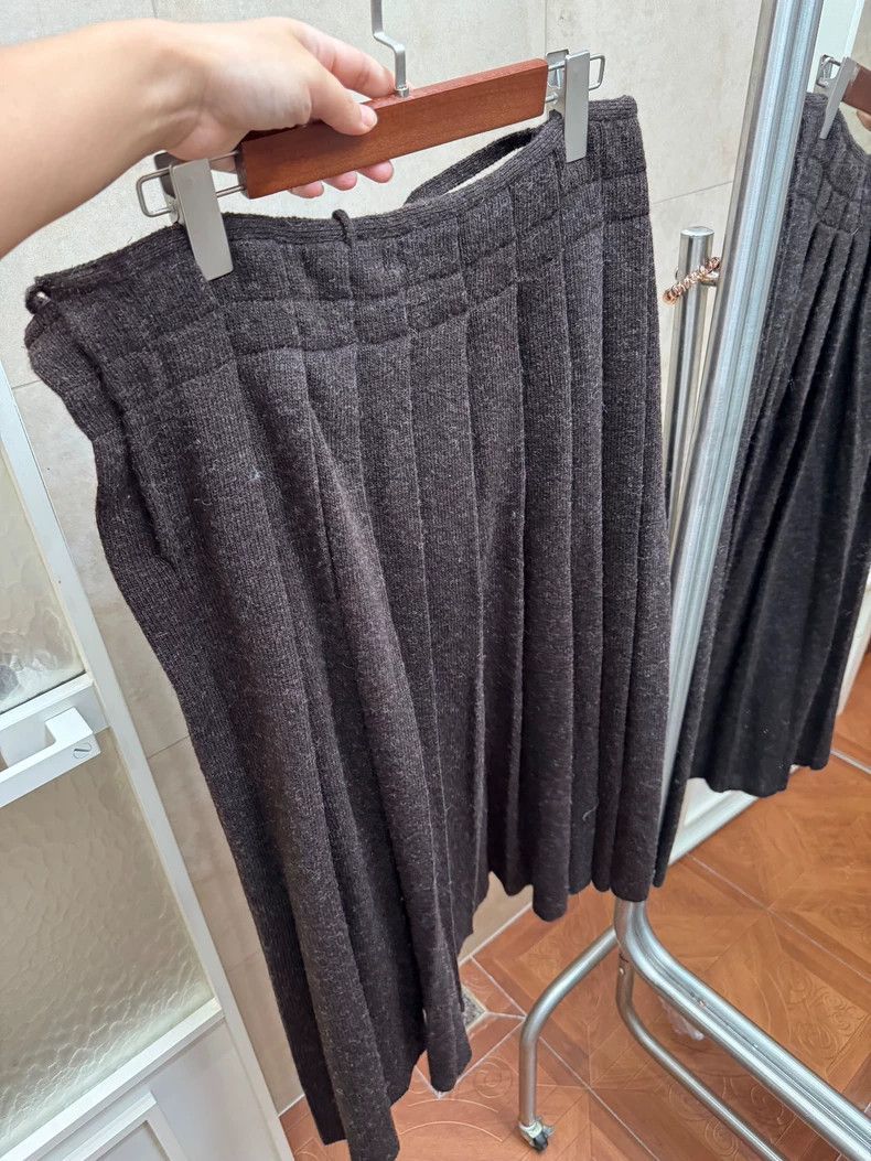 Y's Y's size os Wool skirt Size 25" / US 0 / IT 36 - 5 Thumbnail