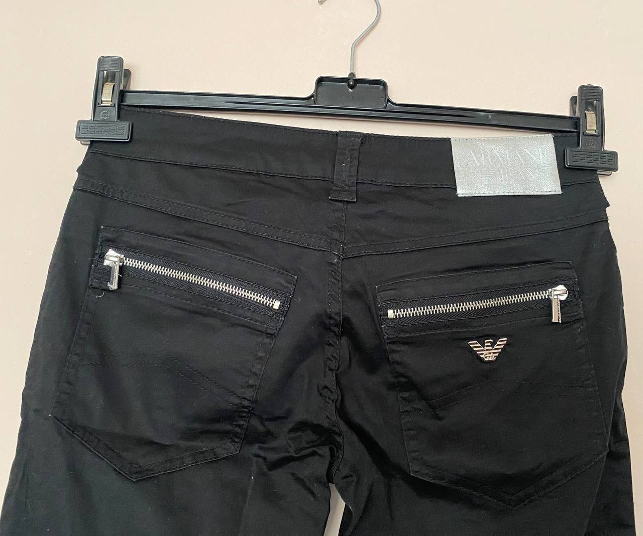 Armani × Vintage 📌 Armani Jeans metal logo Denim Jeans Skinny Womenswear Size 27" / US 4 / IT 40 - 6 Thumbnail