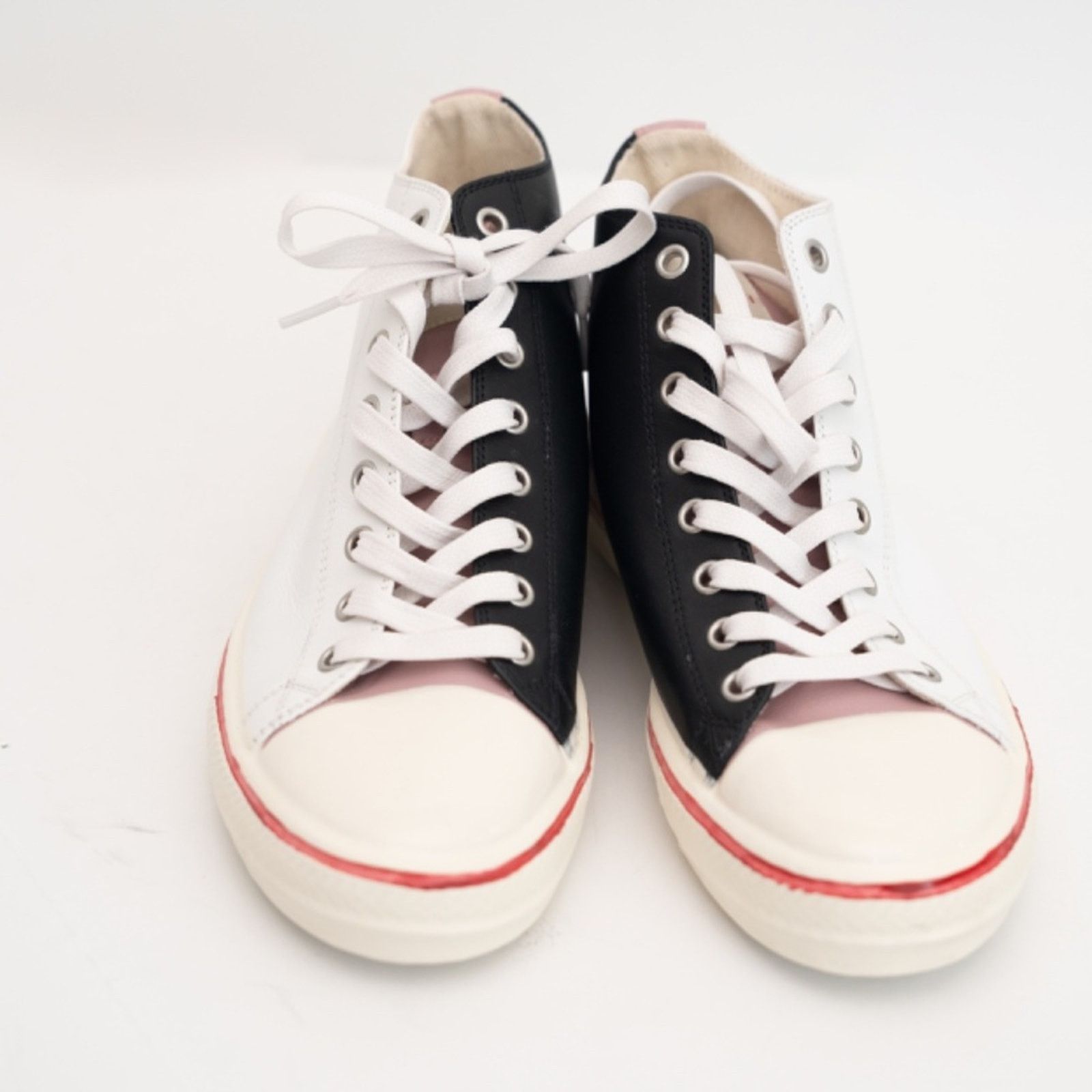 Marni Marni. New! Graffiti Flatform Lace-Up Sneakers. Size US 5 / IT 35 - 4 Thumbnail