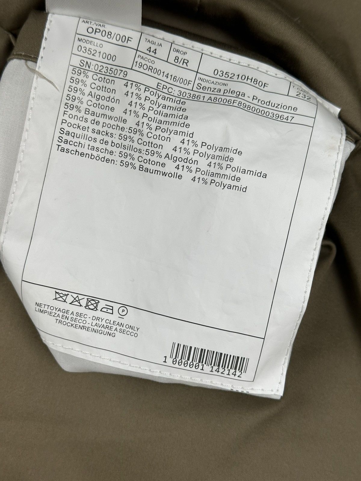 Hermes Hermes - Waistband Details / Snap Button Trouser Light Brown Size US 36 / EU 52 - 16 Thumbnail