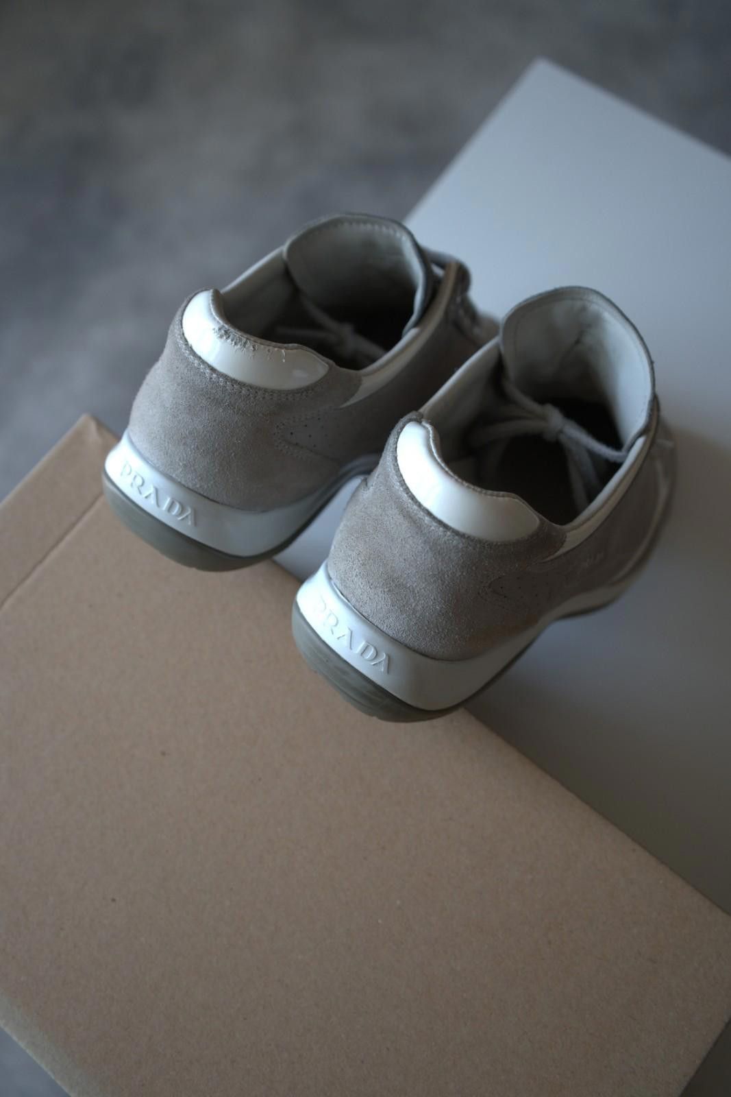 Prada 2005 Prada Suede Low Top Sneakers Women Size 8.5 Size US 8.5 / IT 38.5 - 10 Thumbnail
