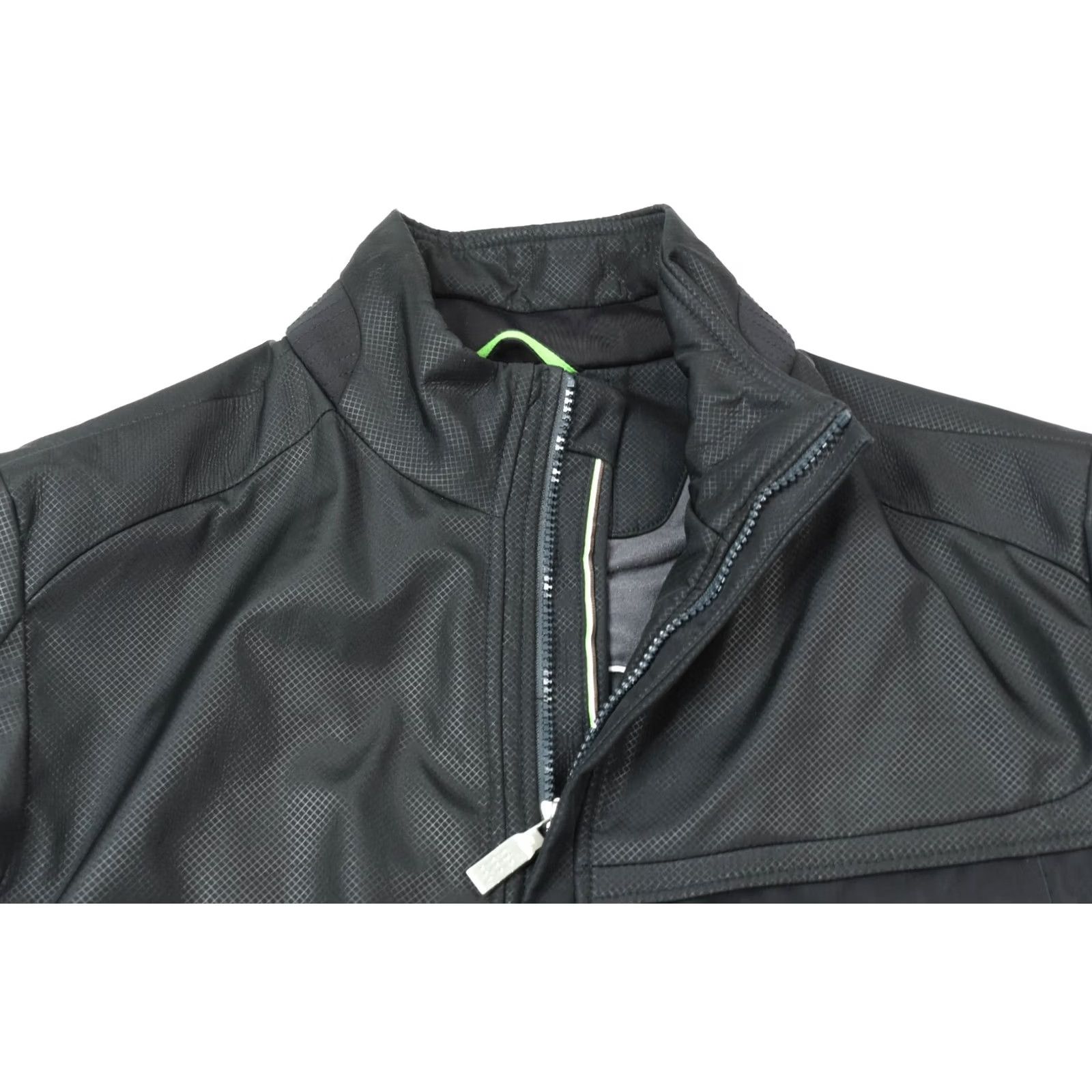 Hugo Boss HUGO BOSS Green Label Jorryn Bomber Jacket Mens Large Black Full Zip Long Sleeve Size US L / EU 52-54 / 3 - 7 Thumbnail