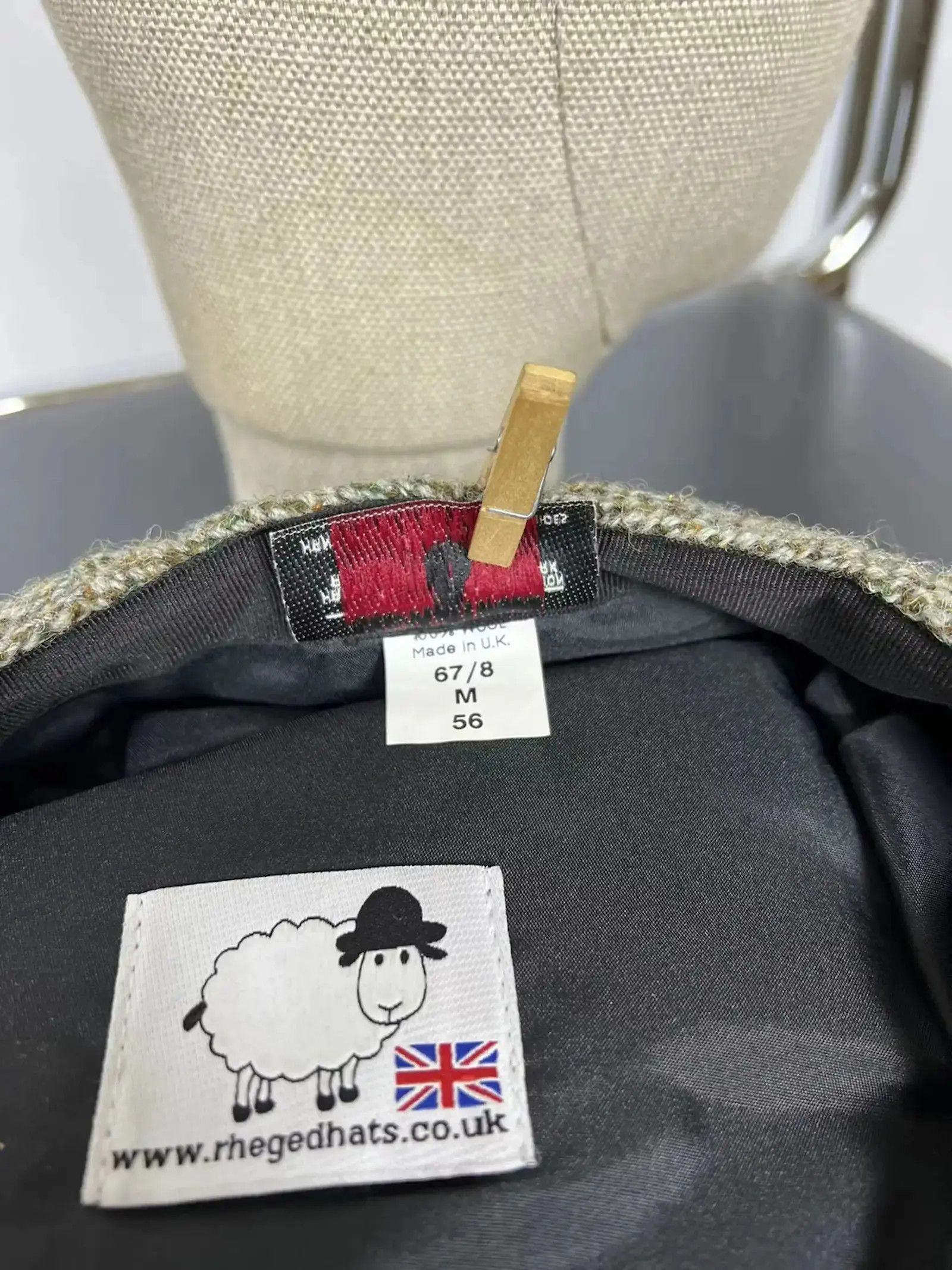 Designer × Harris Tweed × Vintage Vintage Harris tweed wool cap Size ONE SIZE - 5 Thumbnail