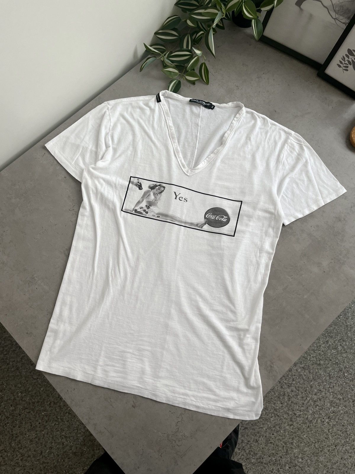 Coca Cola × Dolce & Gabbana DOLCE&GABBANA x COCA COLA PRINTED TEE SHIRT SZ 44 Size M / US 6-8 / IT 42-44 - 1 Thumbnail
