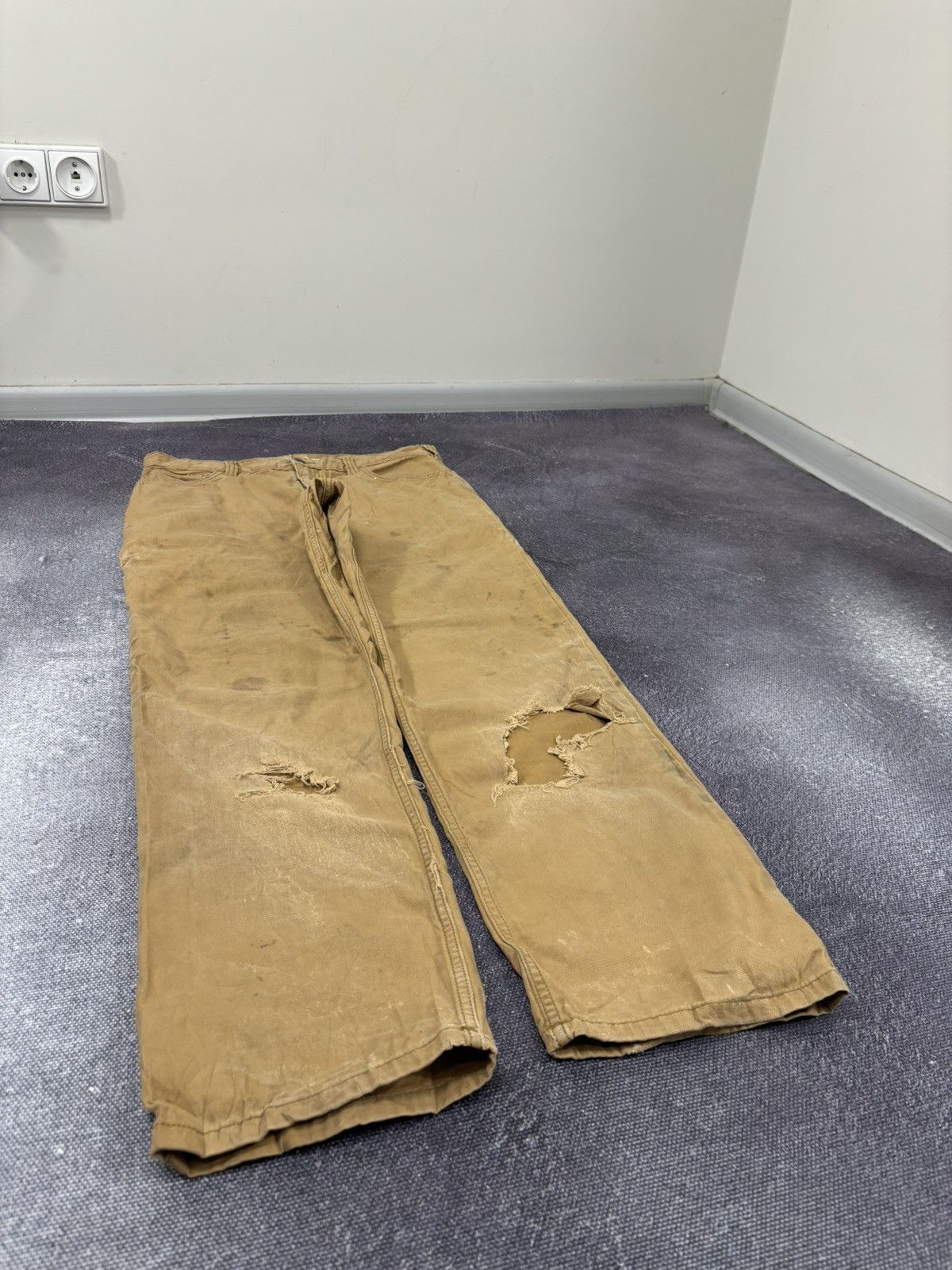 Carhartt Vintage Carhartt USA Rugged Flex Distressed Work Pants Size US 34 / EU 50 - 11 Thumbnail