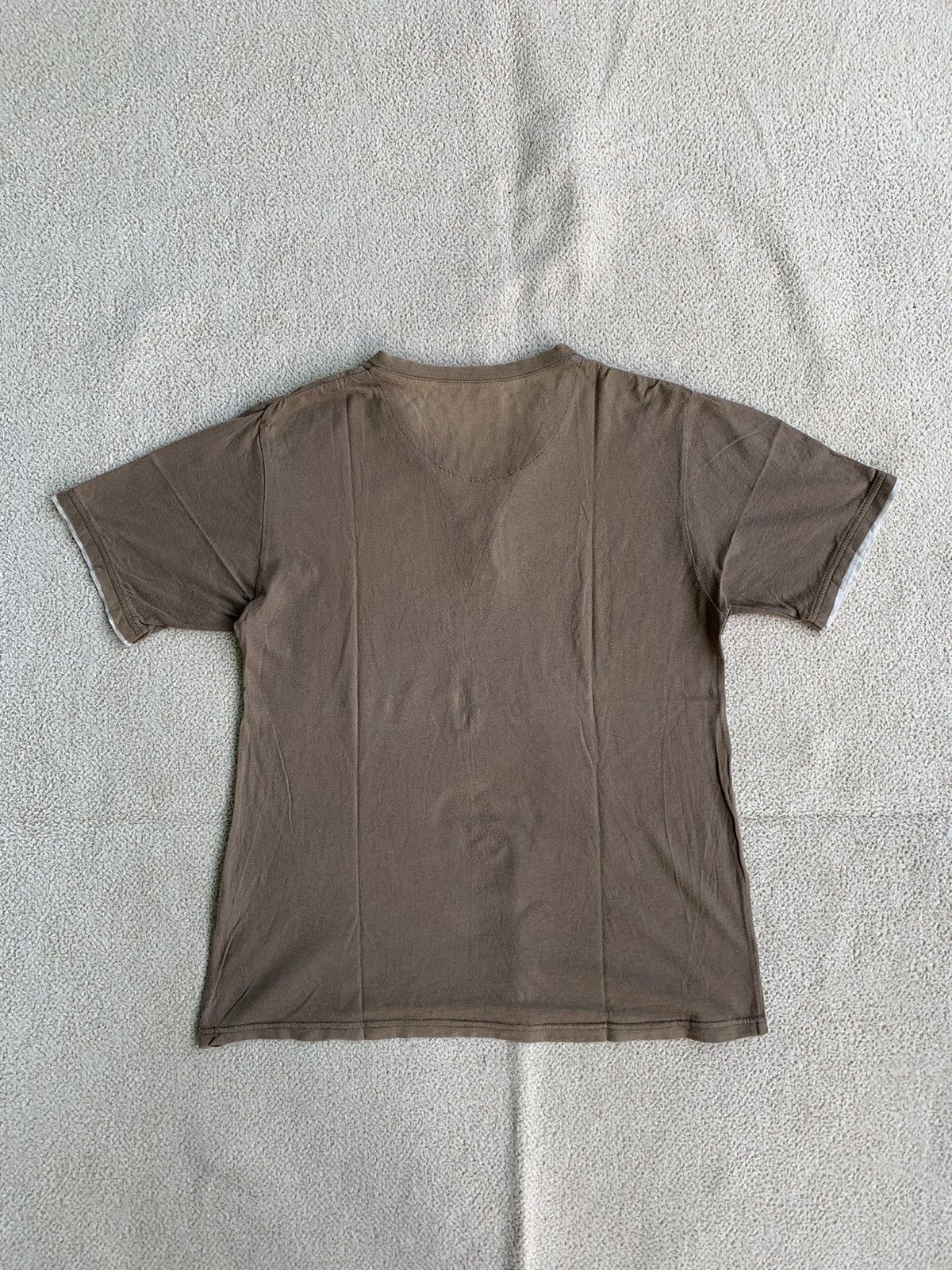 Hysteric Glamour × If Six Was Nine × KMRii JAPANESE Brand Double Layer Brown Feded TSHIRT Size US L / EU 52-54 / 3 - 2 Thumbnail