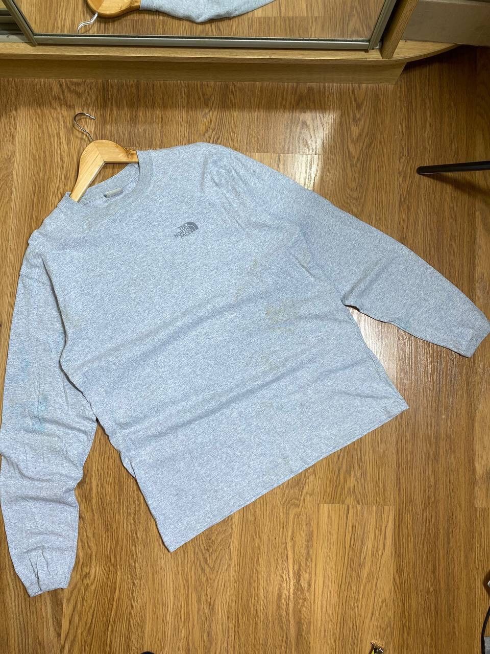 The North Face × Vintage Vintage The North Face Gray Crewneck Sweatshirt Size US M / EU 48-50 / 2 - 2 Thumbnail