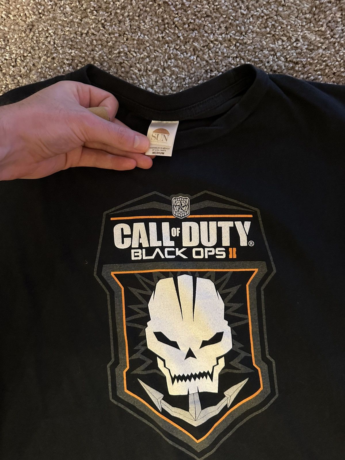 Vintage Vintage Call Of Duty Black Ops 2 Treyarch Employee Video Size US M / EU 48-50 / 2 - 2 Thumbnail