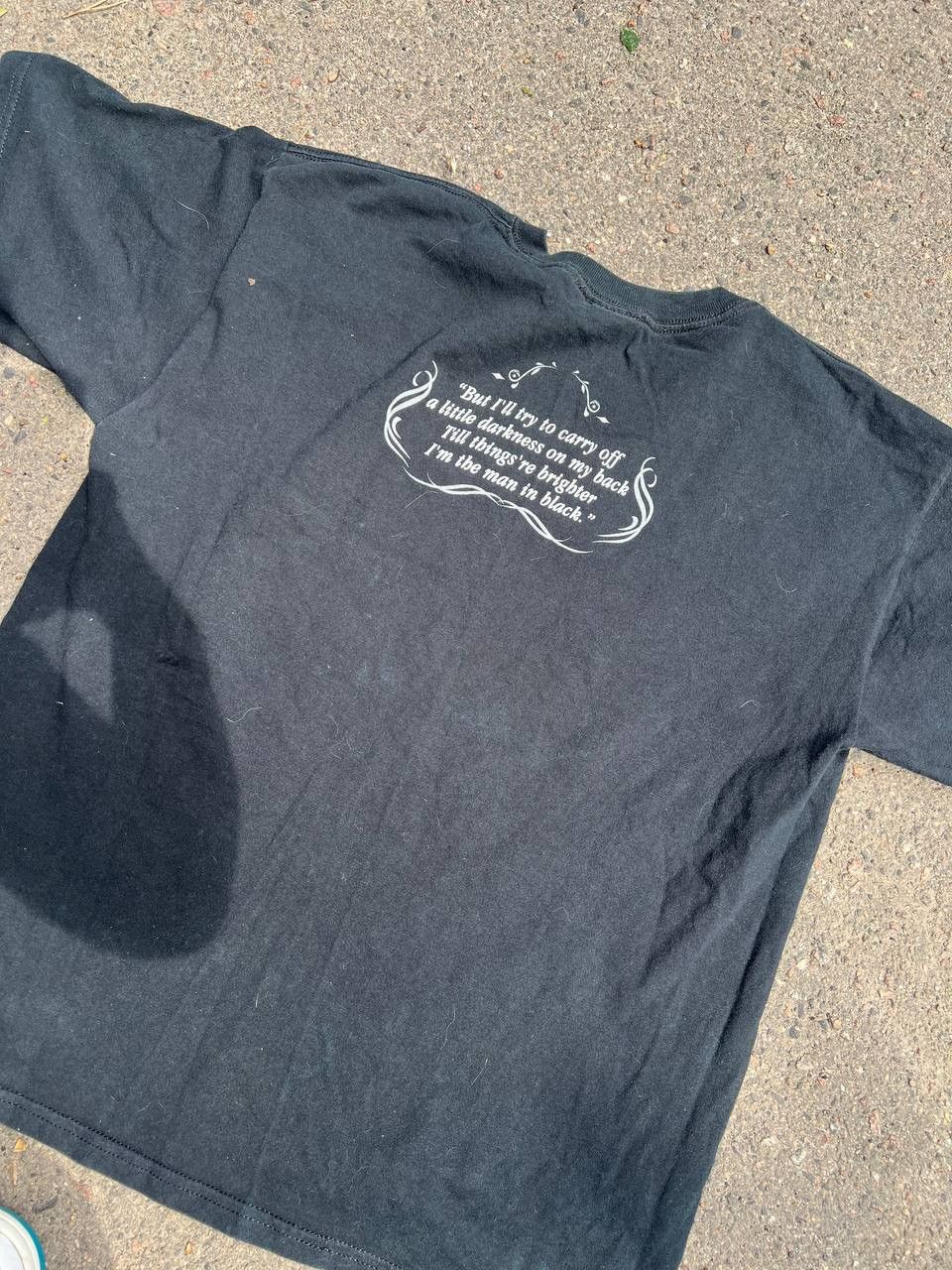 Band Tees × Vintage Vintage Johnny Cash The Man In Black 2004 T Shirt Size US L / EU 52-54 / 3 - 8 Thumbnail