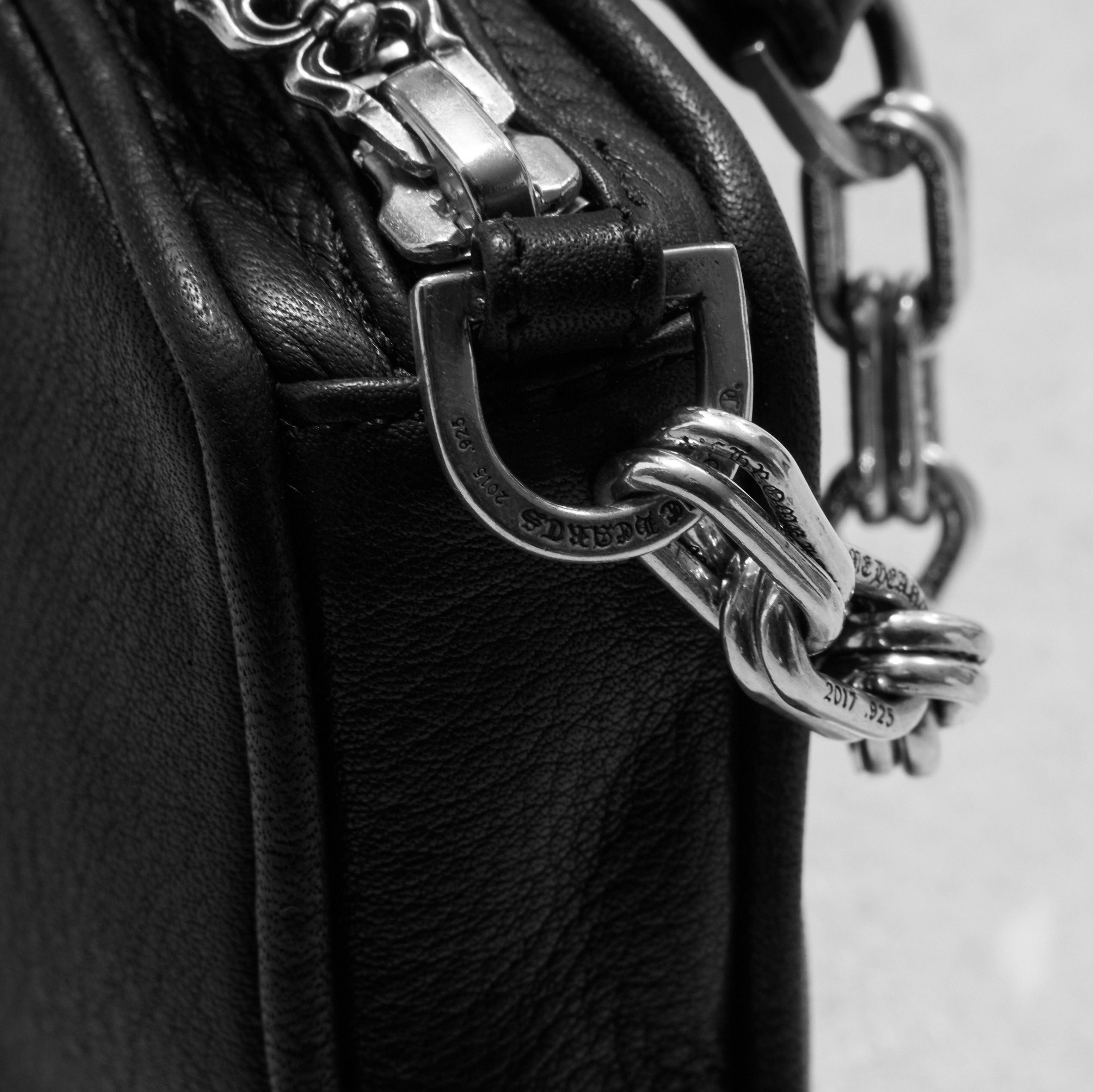 Chrome Hearts CHROME HEARTS Pulp Cross Link Chain Silver Medium Bag Size ONE SIZE - 8 Thumbnail