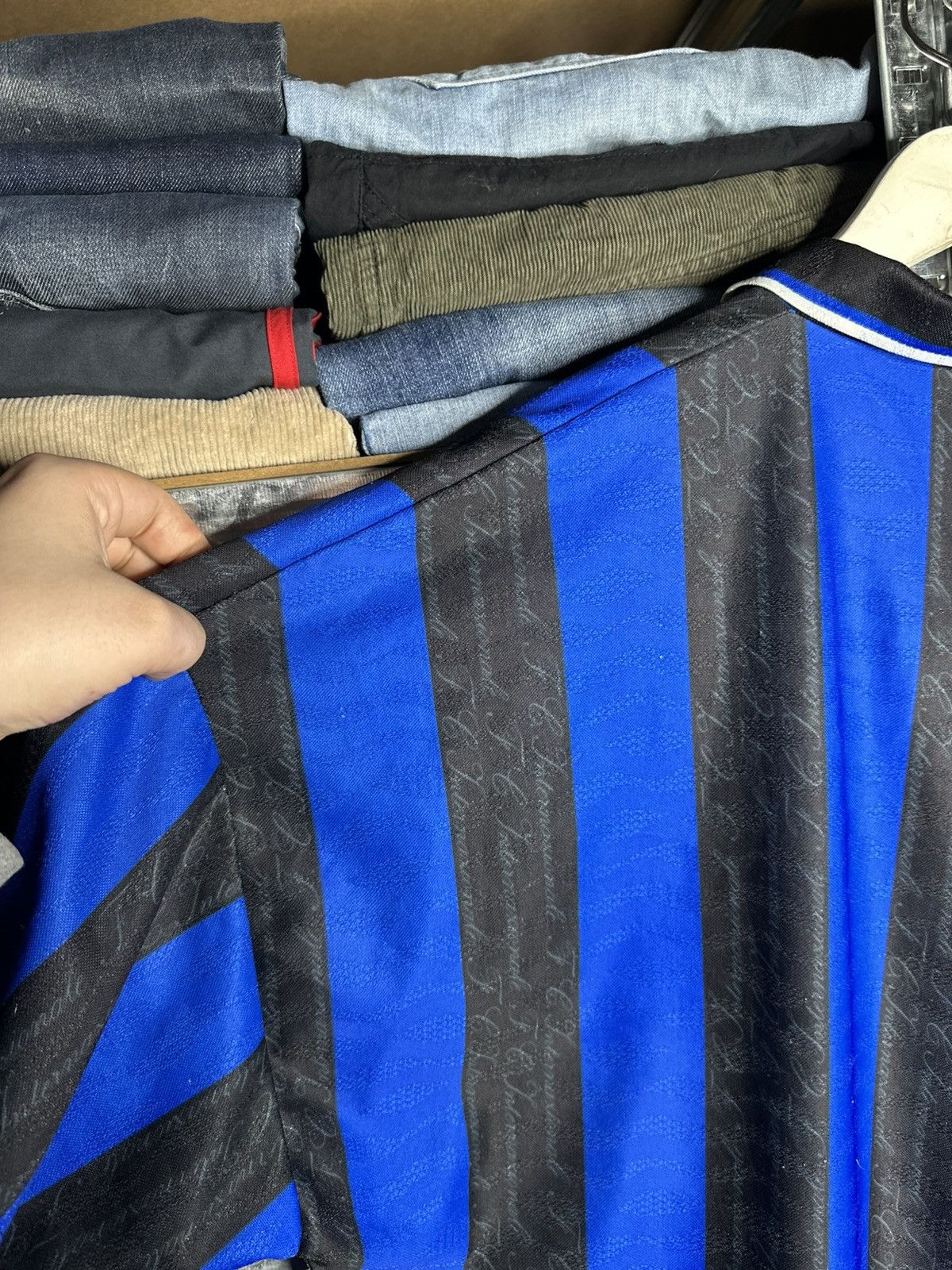Umbro Umbro Inter Milan 1996/97 Home Shirt Football Soccer Jersey Size US XXL / EU 58 / 5 - 20 Thumbnail