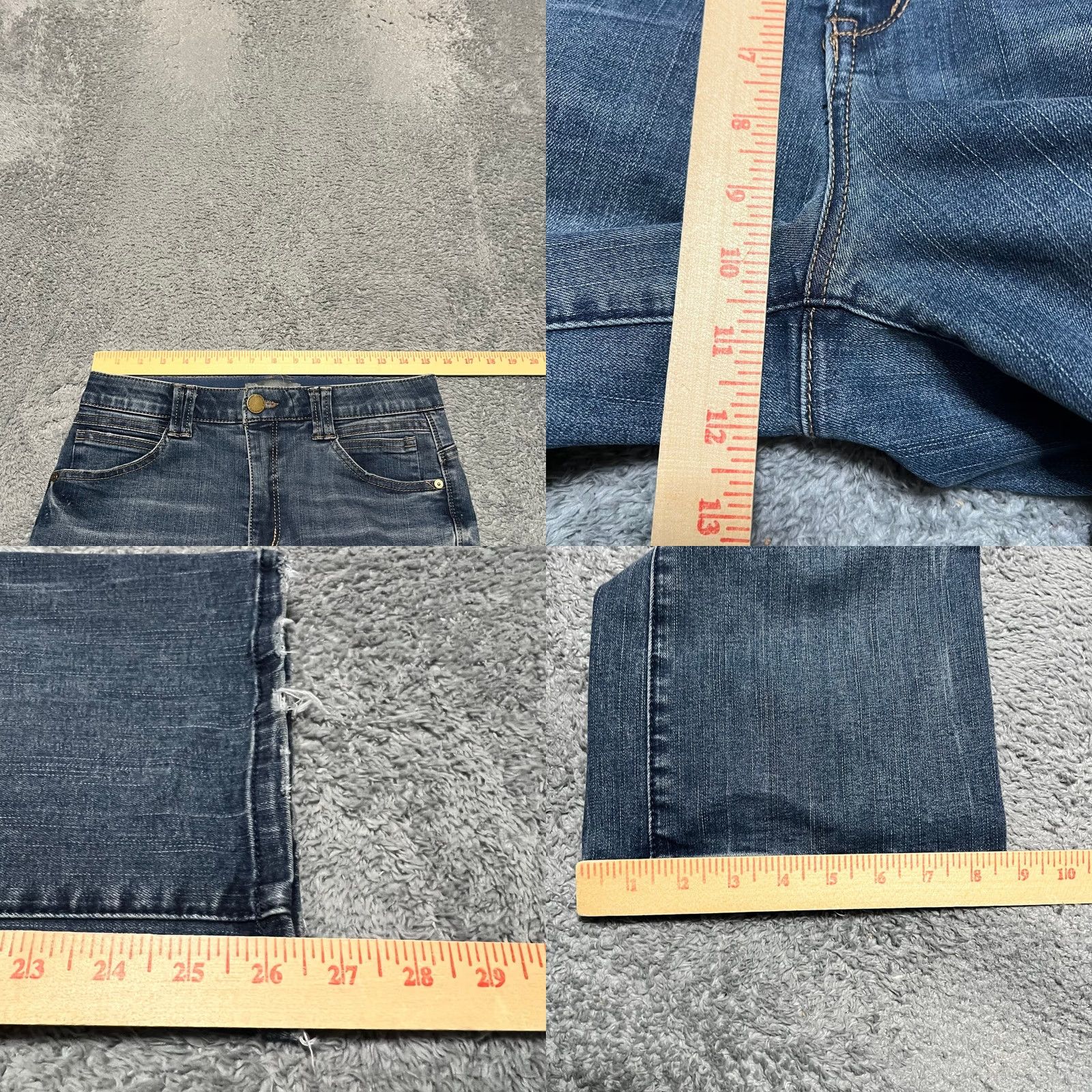 Vintage Democracy Jeans Womens Boot Ab Solution Stretch Cropped 8 Size 30" / US 8 / IT 44 - 8 Thumbnail